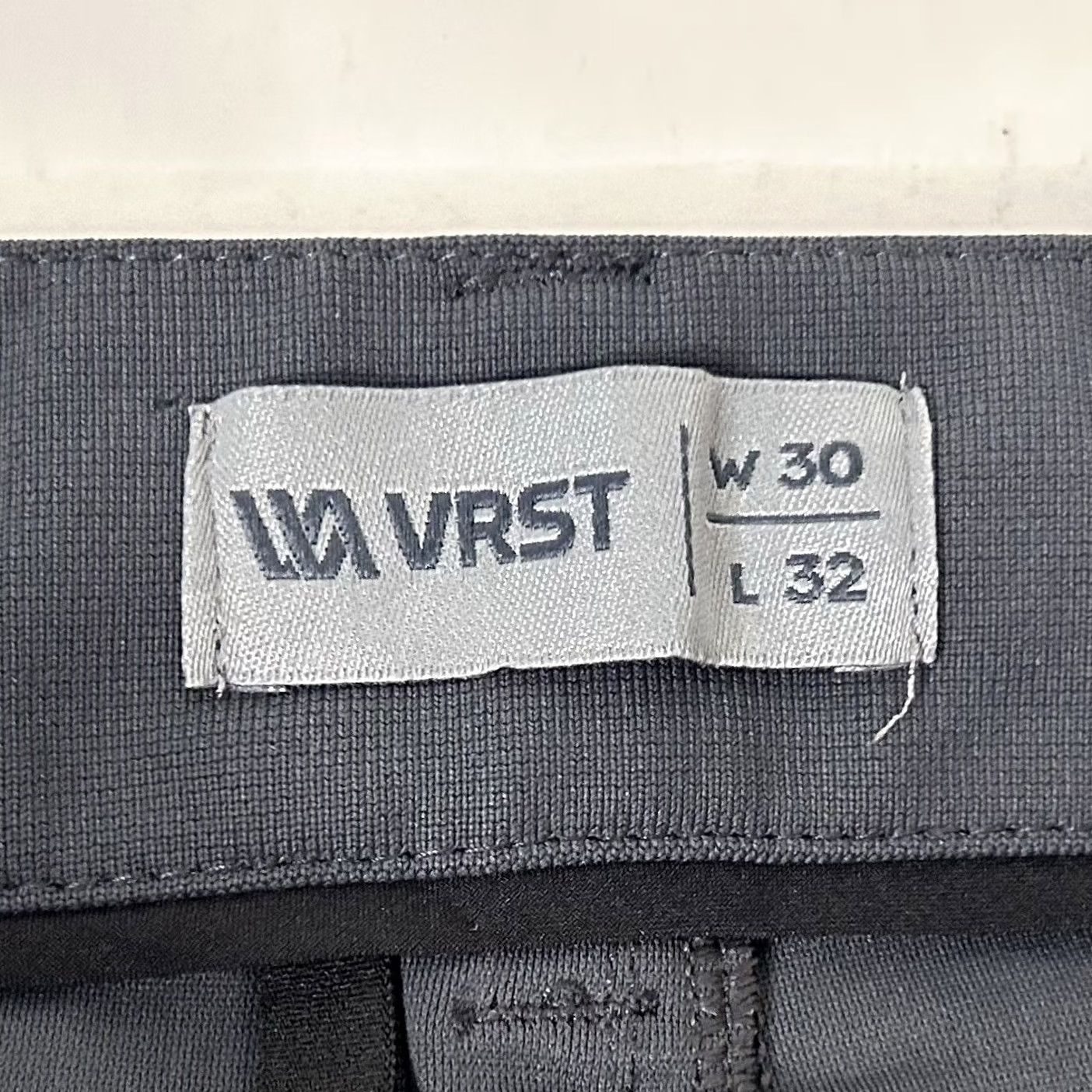 Vintage VRST 30 x 32 Regular Fit Limitless 5 Pocket Pant Gray Flat Front Poly Blend Size US 30 / EU 46 - 3 Thumbnail