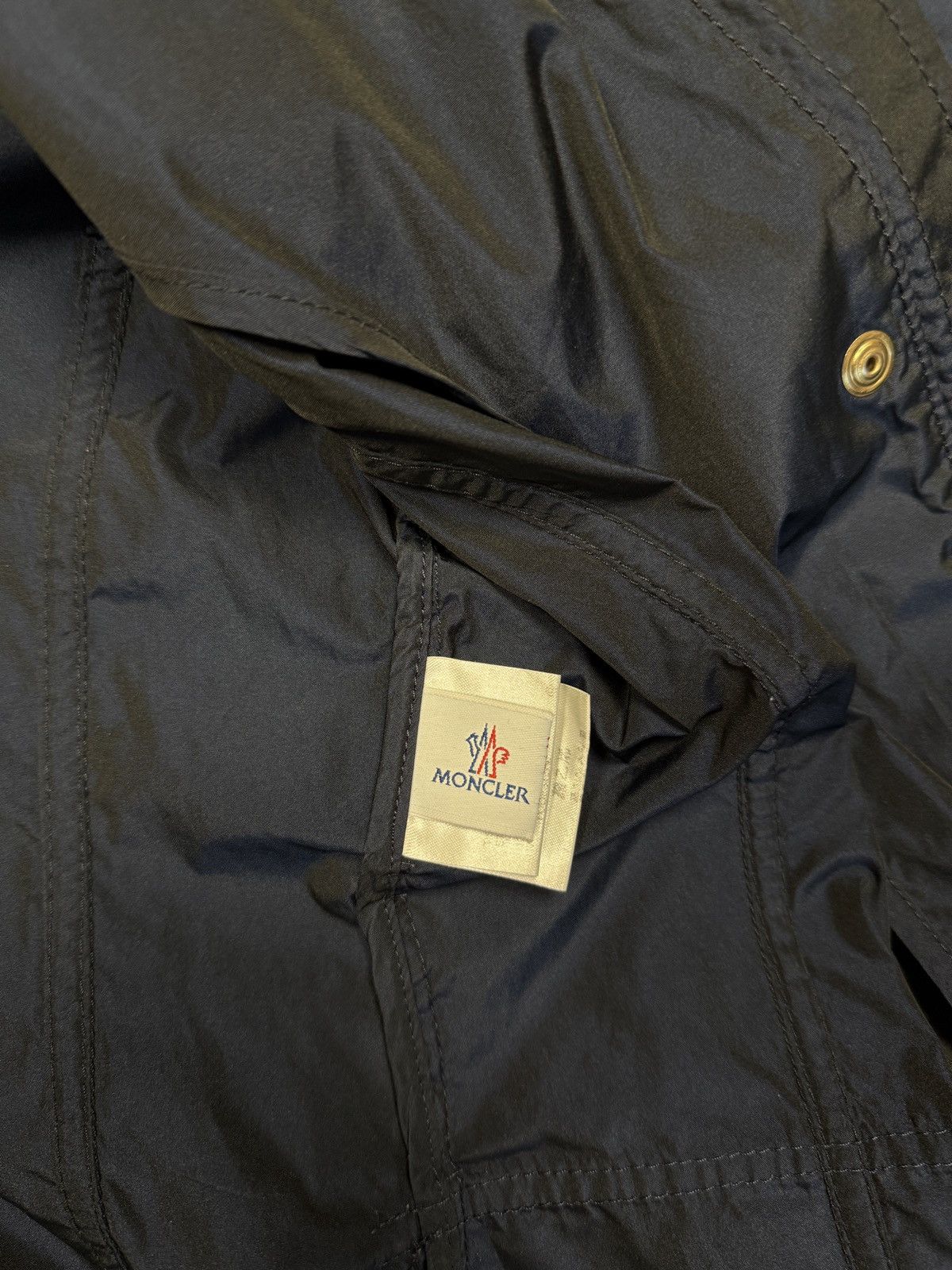Moncler Moncler Vintage Nylon Zip Up Jacket Size M / US 6-8 / IT 42-44 - 16 Thumbnail