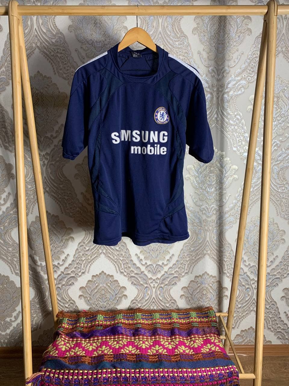 Vintage VERY RARE FC CHELSEA LONDON ENGLAND RETRO SOCCER JERSEY Y2K Size US M / EU 48-50 / 2 - 2 Thumbnail