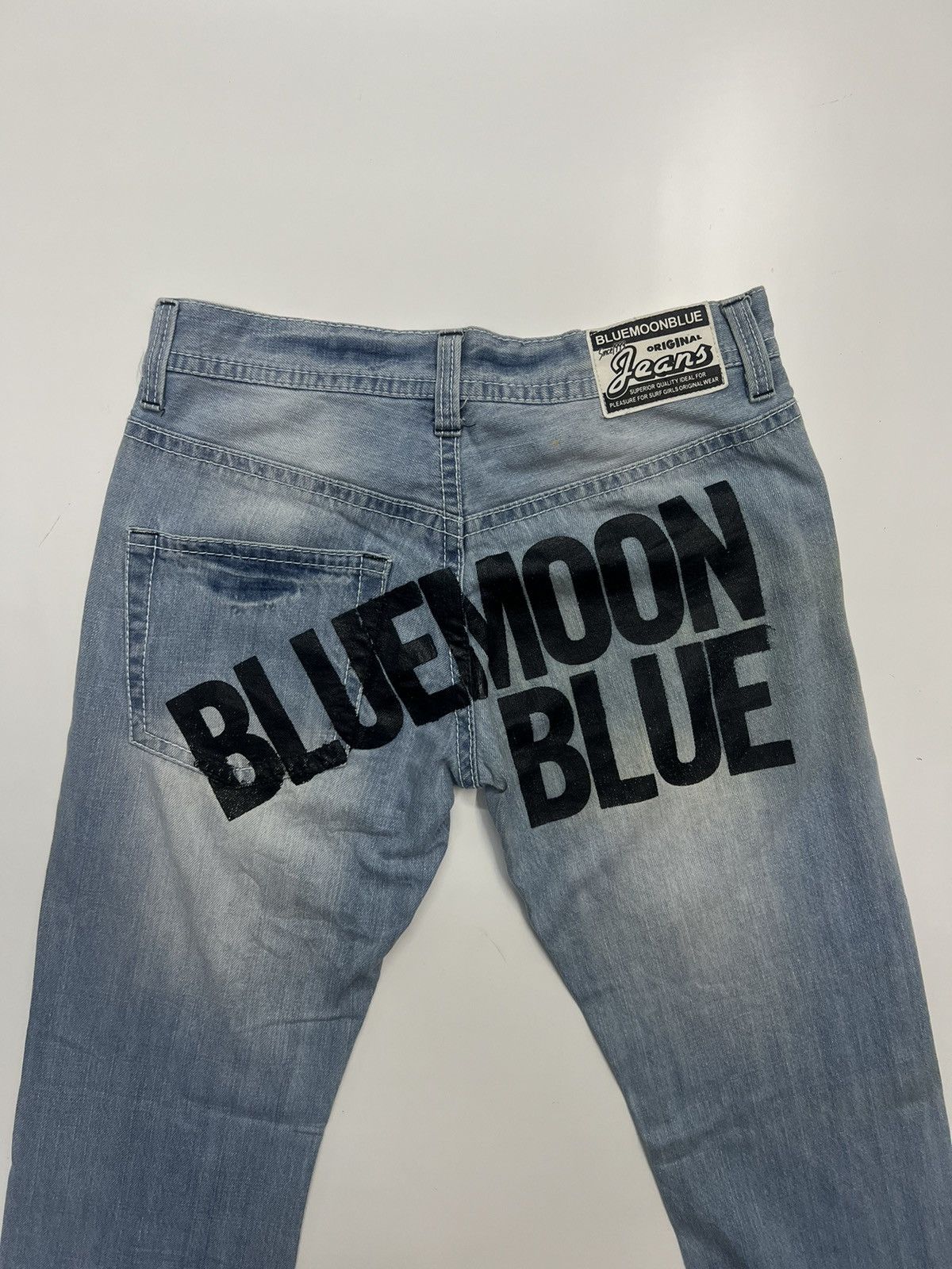 Japanese Brand Blue MoonBlue Denim Jeans Size 32 Size US 32 / EU 48 - 7 Thumbnail