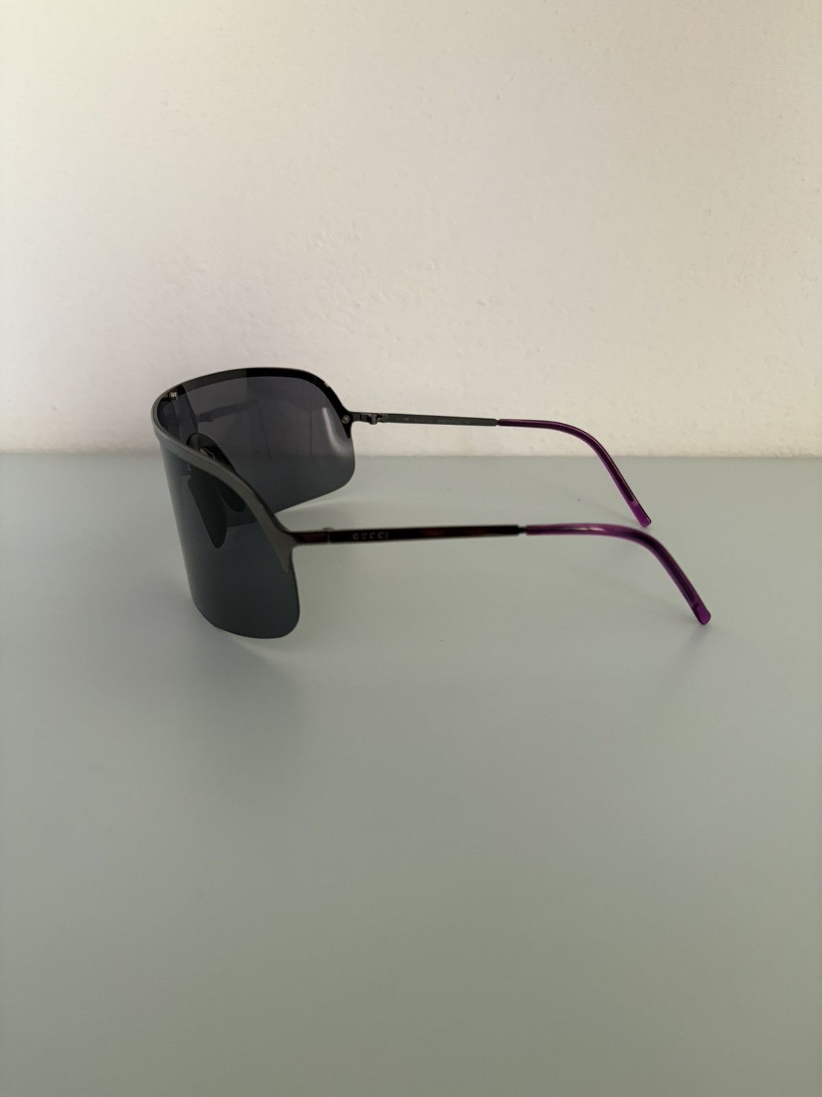 Gucci Gucci by Tom Ford 2001 "Aaliyah" oversize mask sunglasses Size ONE SIZE - 6 Thumbnail