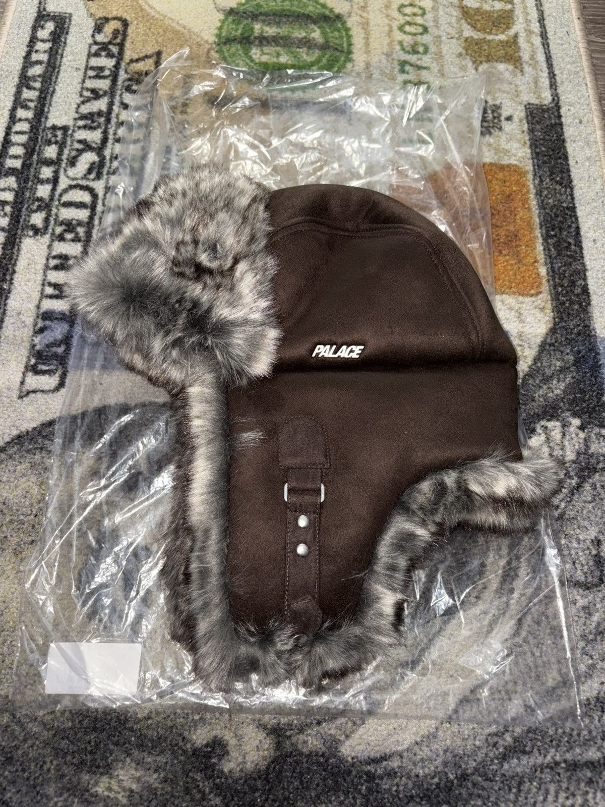 Palace Sherpa Faux Suede Trooper (SMALL/MEDIUM)