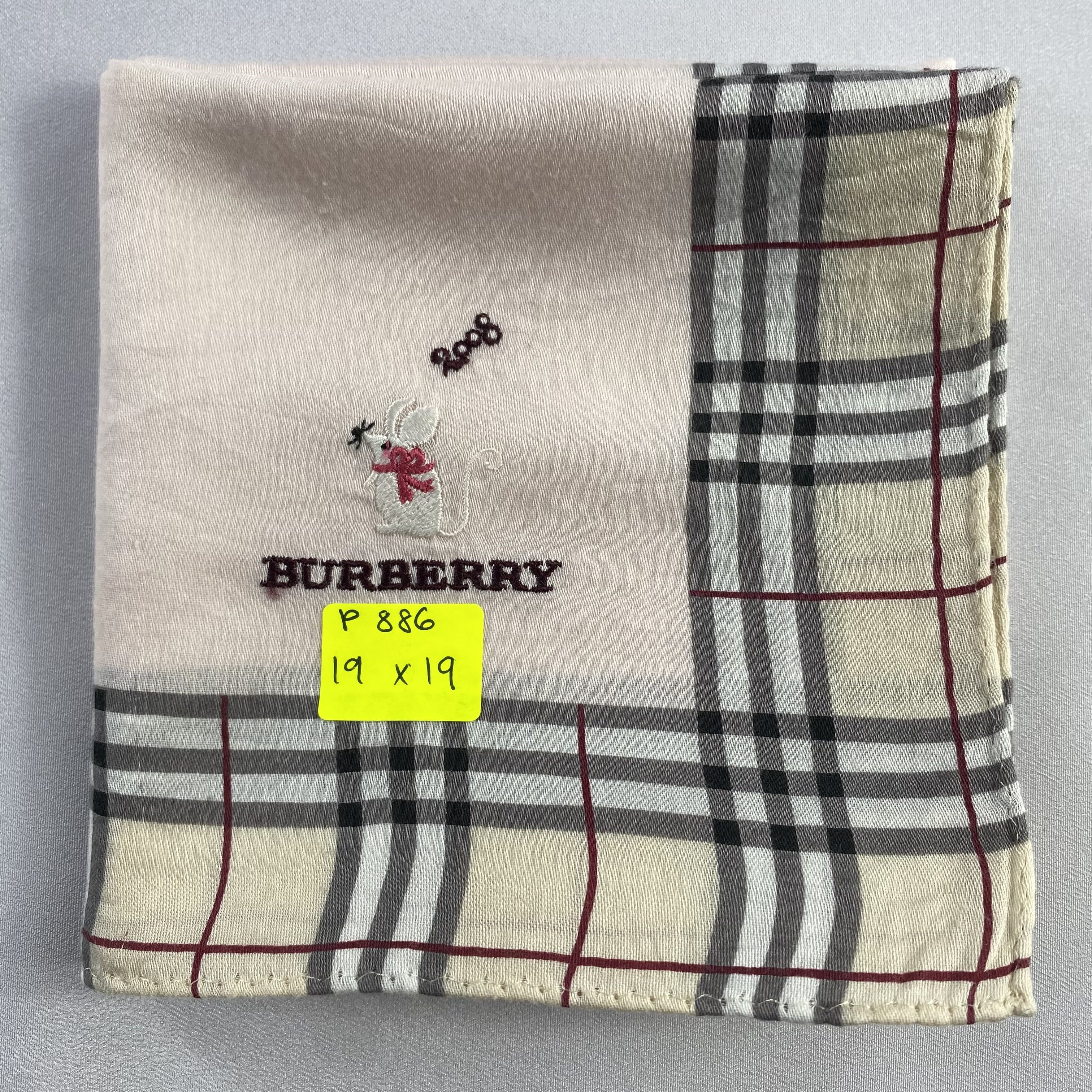 Burberry × Vintage Burberry Handkerchief / Neckerchief / Bandana-P886 Size ONE SIZE - 5 Thumbnail