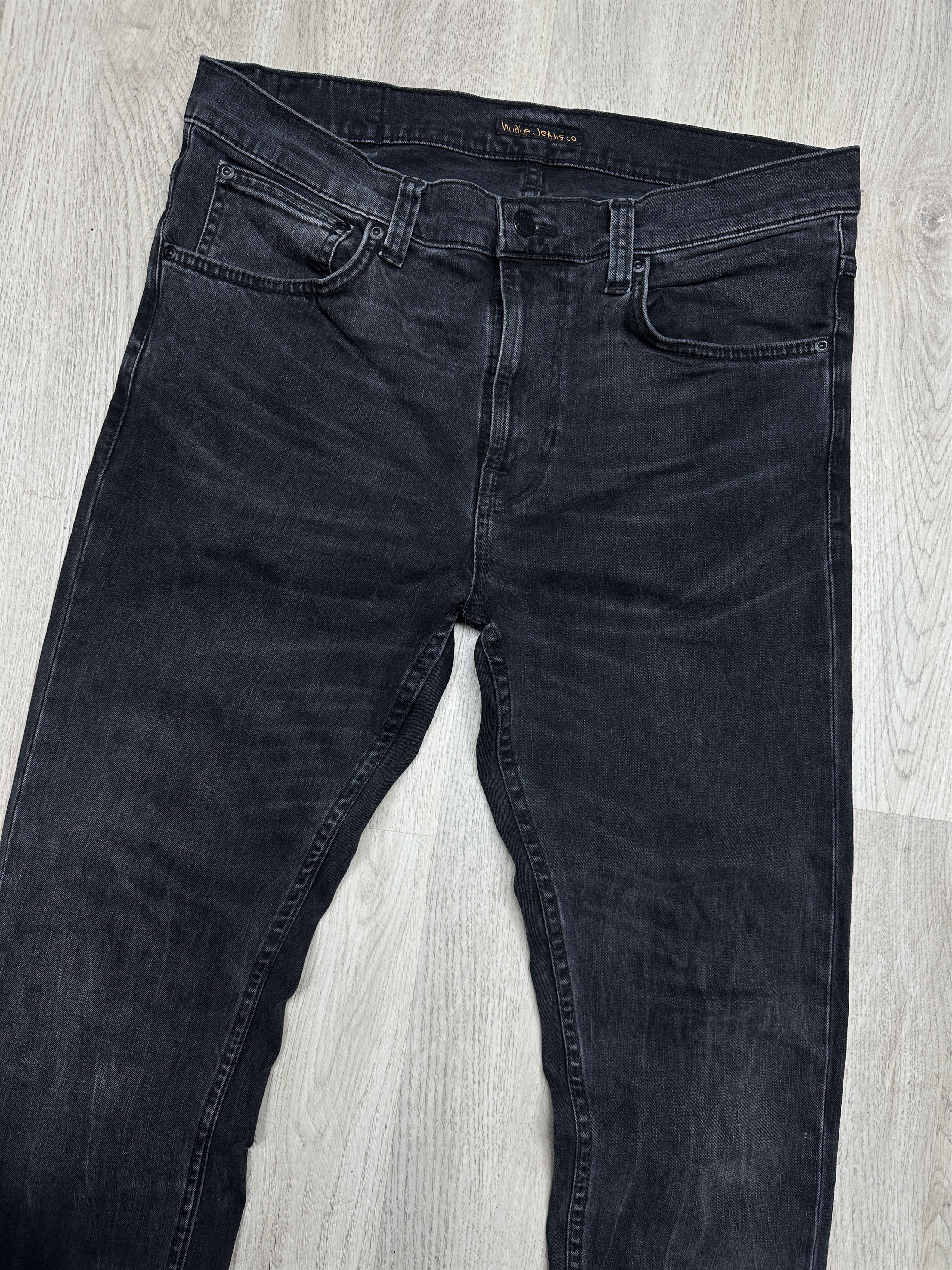 Nudie Jeans Nudie Jeans Lean Dean Mens Denim Pants Size US 33 - 6 Thumbnail