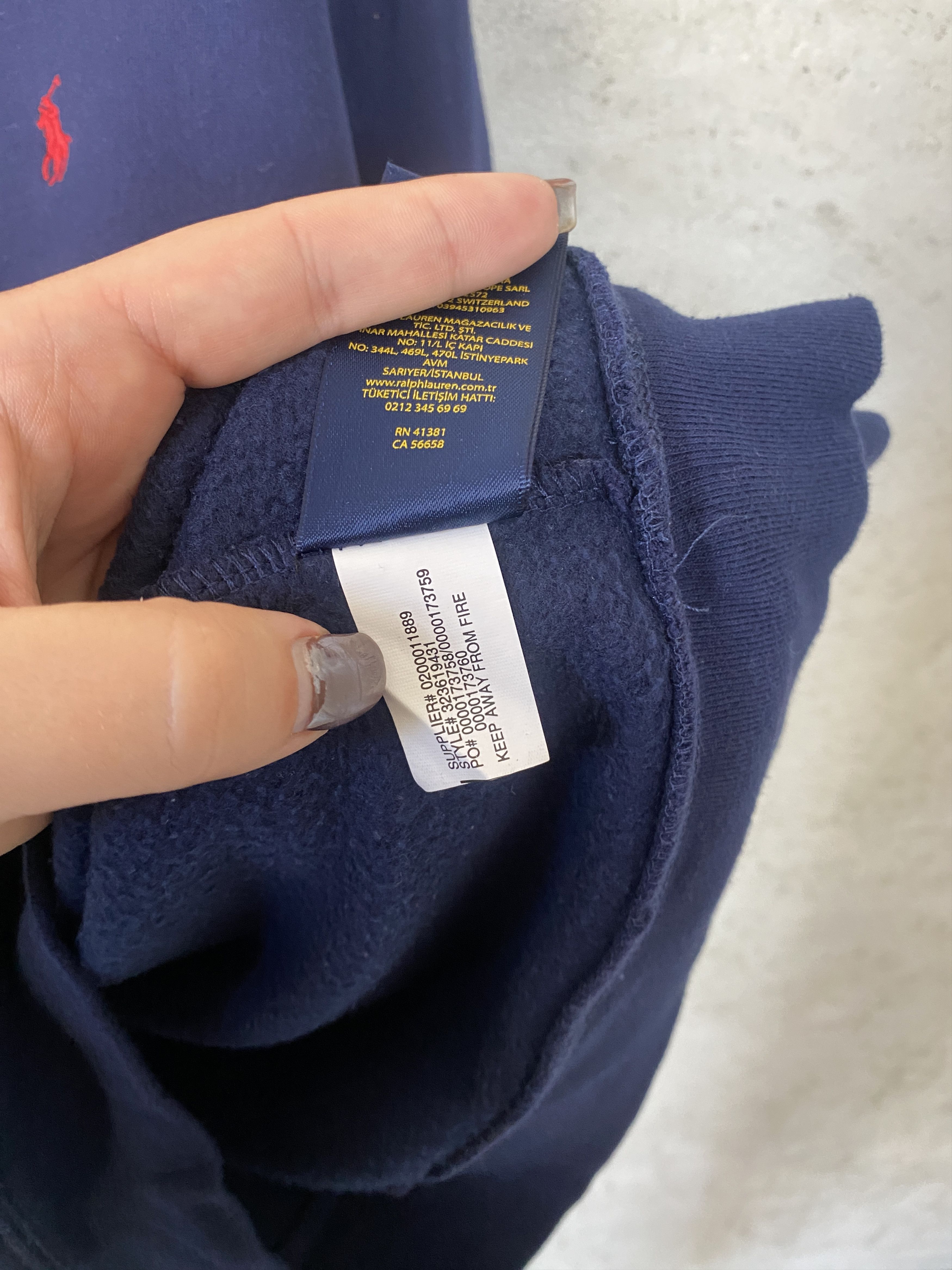 Polo Ralph Lauren Polo Ralph Lauren small pony sweatshirt crewneck Size US S / EU 44-46 / 1 - 5 Thumbnail