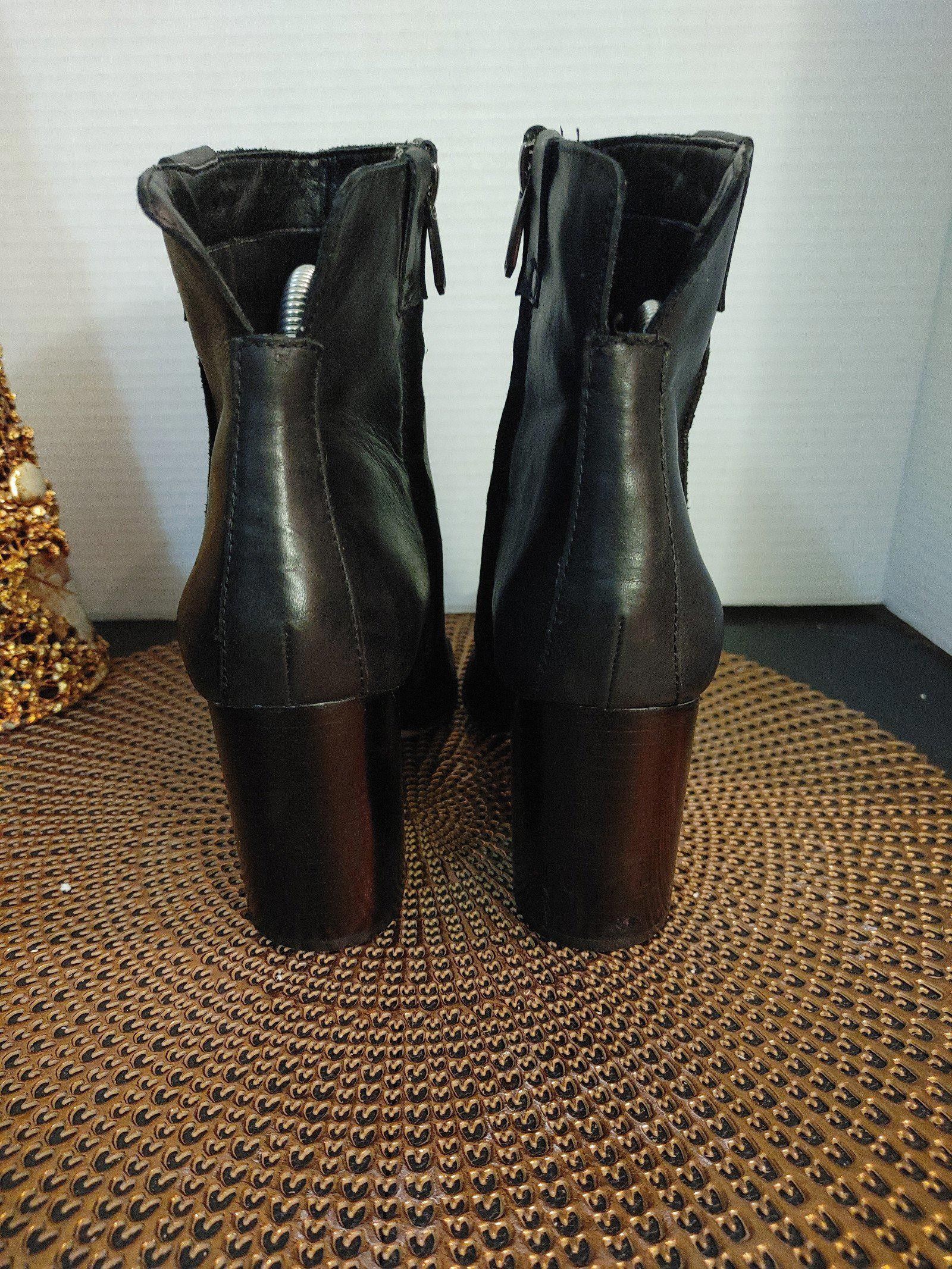 Designer Sam Edelman Fairfield Leather Boots Size 9.5 Size US 9.5 / IT 39.5 - 4 Thumbnail