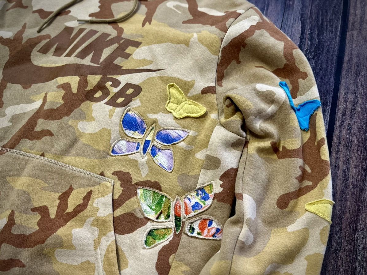 Nike Nike Custom Hoodie Vintage 90s Y2K Reworked Size US S / EU 44-46 / 1 - 2 Thumbnail