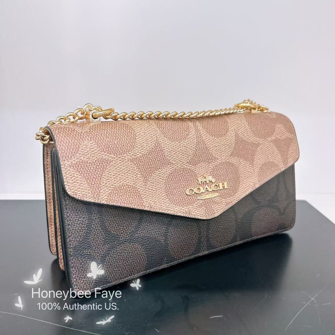 Coach Klare Envelope Crossbody Bag In Blocked Signature CBI99 Size ONE SIZE - 2 Thumbnail