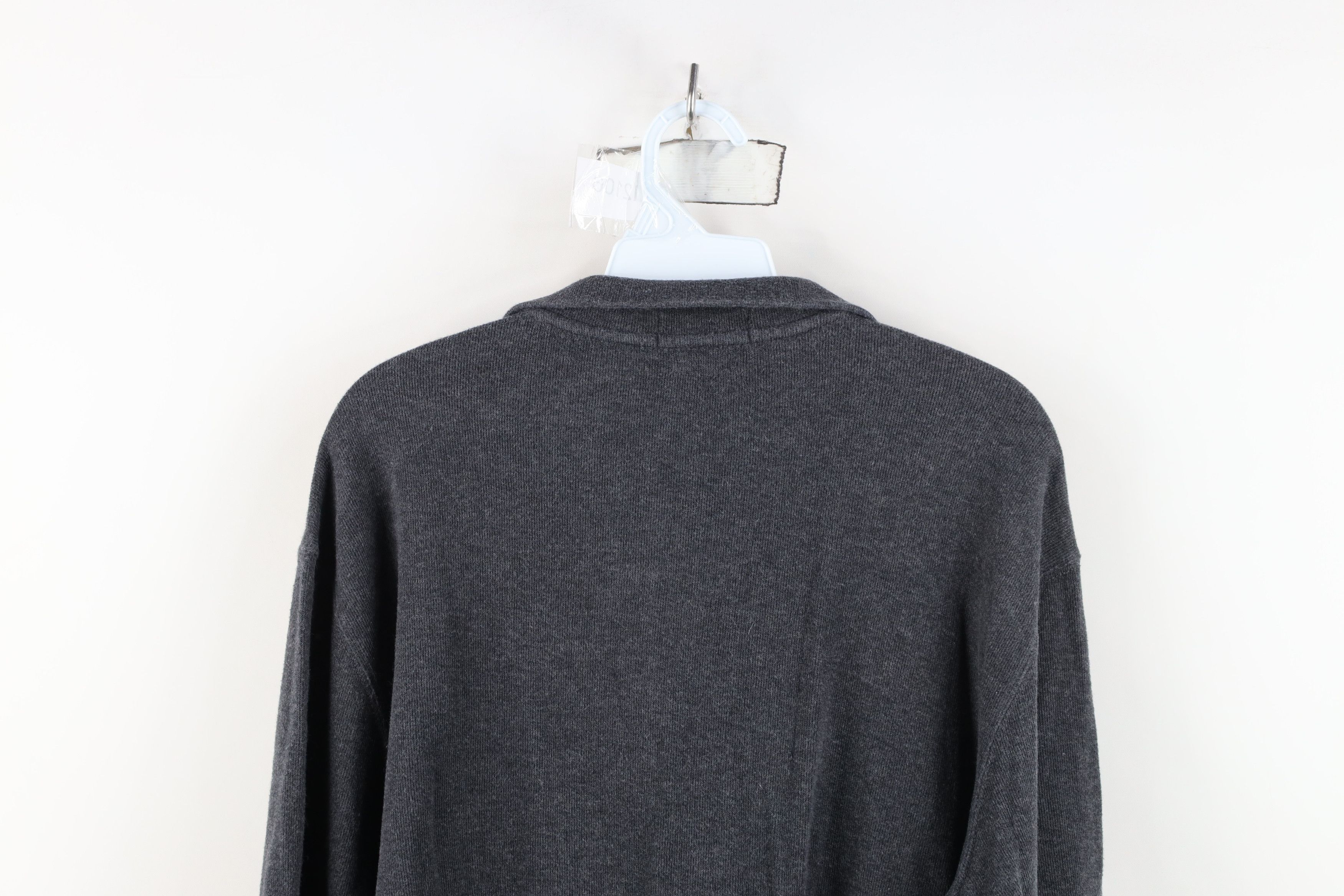 Ralph Lauren Vintage Y2K Ralph Lauren Estate Rib Ribbed Knit Sweater Gray Size US L / EU 52-54 / 3 - 12 Thumbnail