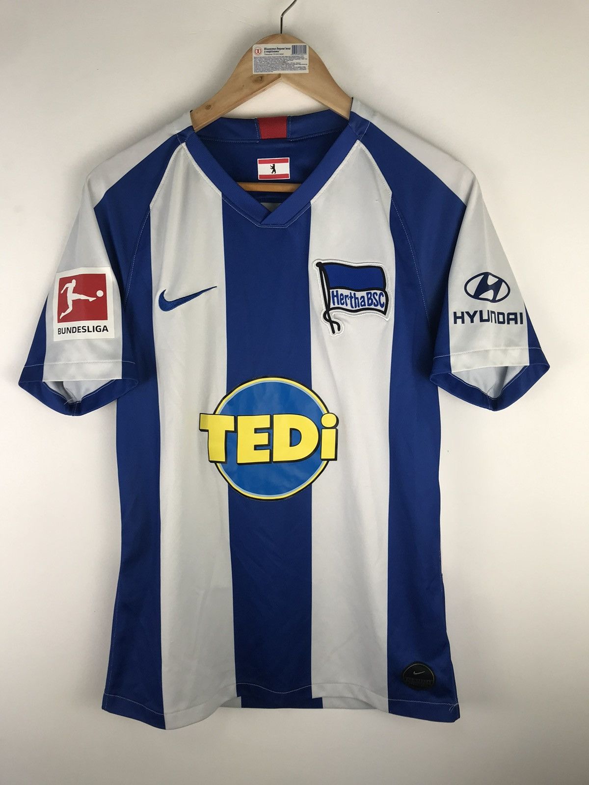Nike Nike Hertha Berlin FC Home Football 19/20 DODI LUKEBAKIO #28 Size US S / EU 44-46 / 1 - 1 Thumbnail