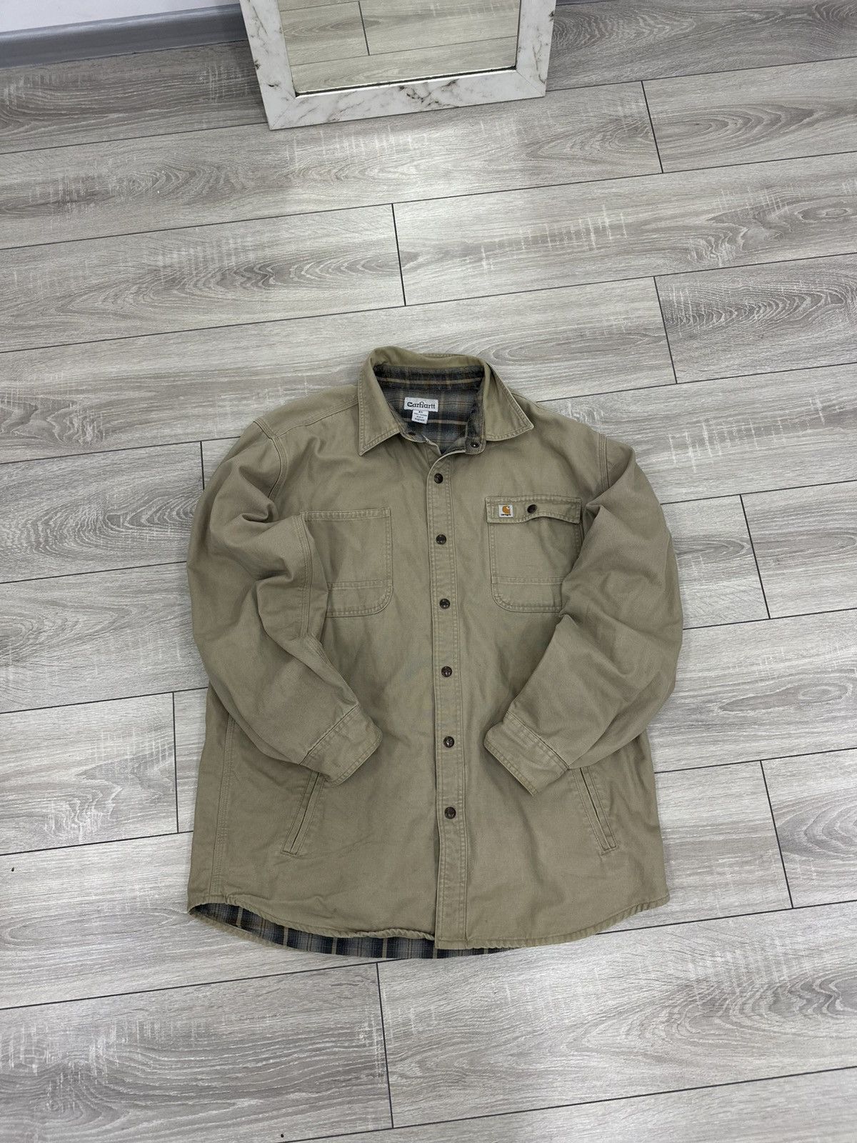Carhartt Carhartt Vintage Jacket Vintage Y2K Size US XL / EU 56 / 4 - 1 Thumbnail