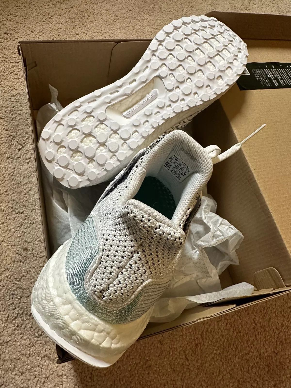 Adidas Parley x UltraBoost LTD 'Cloud White' ADIDAS 9.5 Size US 9.5 / EU 42-43 - 5 Thumbnail
