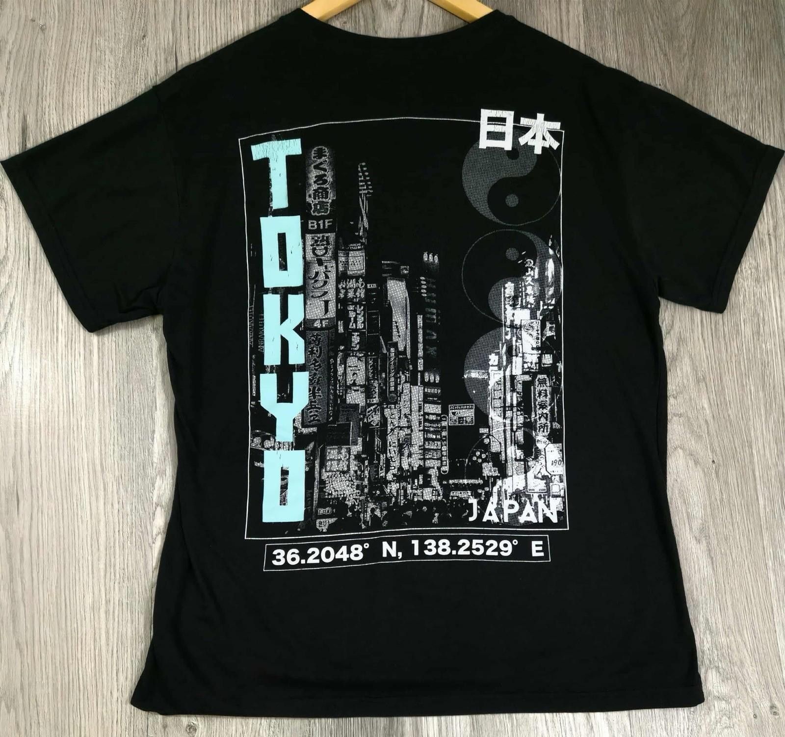 Other Fresh Laundry Tokyo Japan City Graphic T-Shirt Black L#4 Size US L / EU 52-54 / 3 - 1 Thumbnail