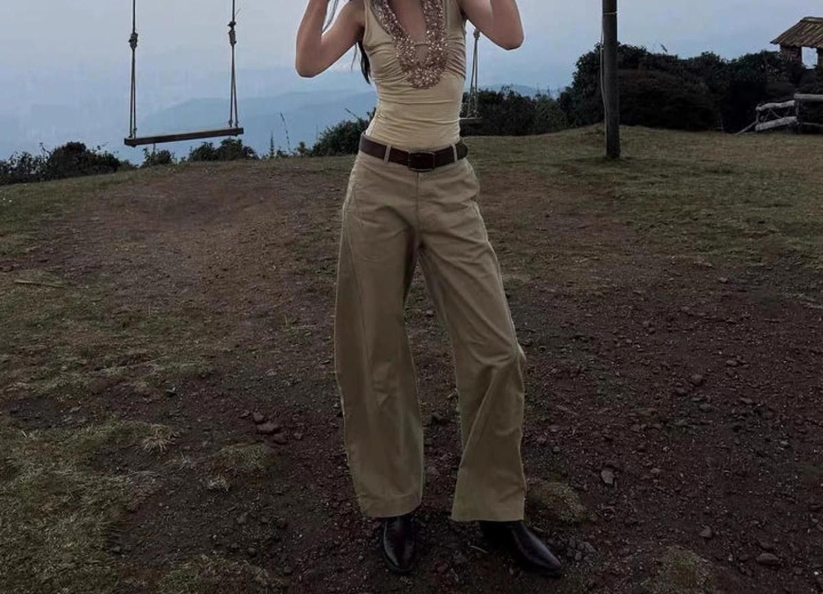 Other Wide-Leg Loose Cargo Pants Size US 32 / EU 48 - 4 Thumbnail