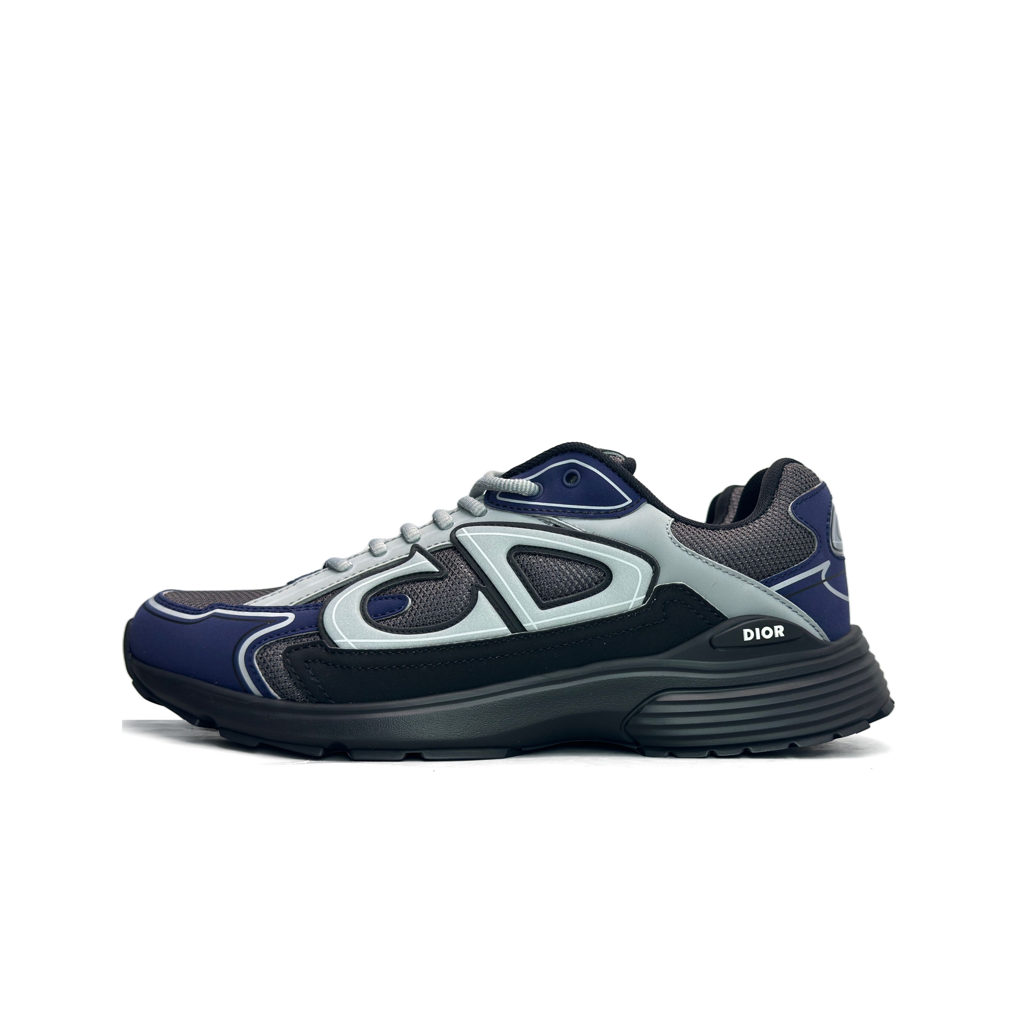 Dior Dior B30 Low-Top Sneakers Grey Blue Size 9.5 Size US 9.5 / EU 42-43 - 1 Thumbnail