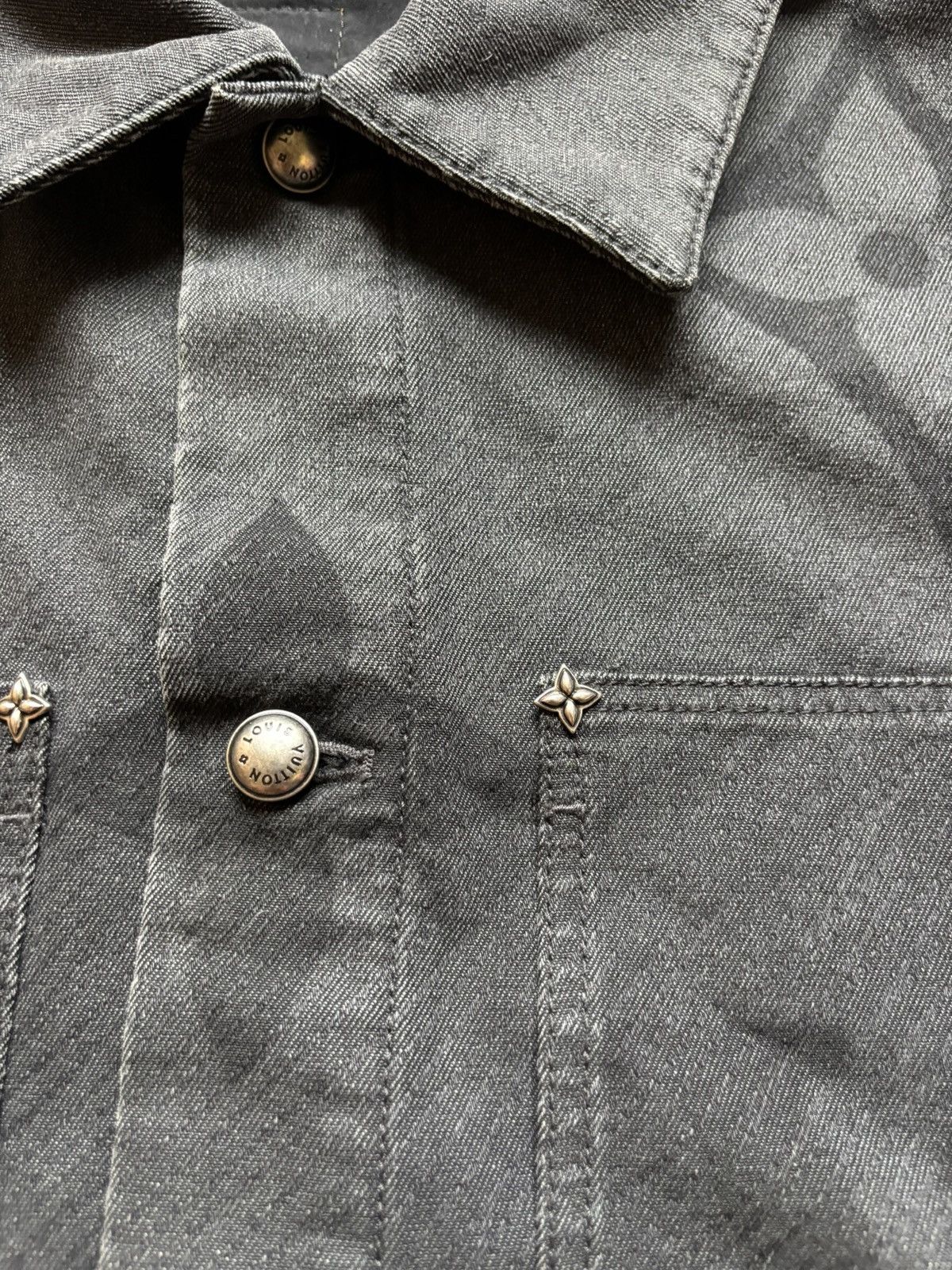 Louis Vuitton Louis Vuitton Monogram Denim Blouson Jacket Size US XL / EU 56 / 4 - 6 Thumbnail