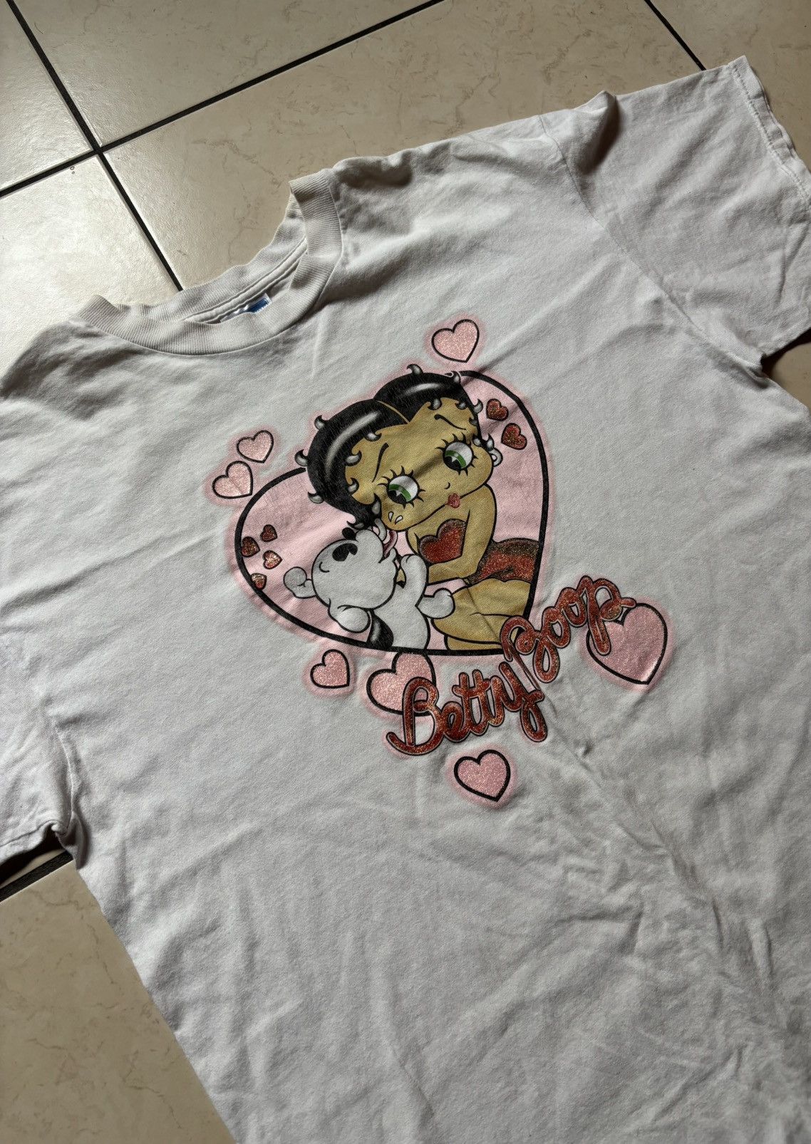 Vintage Vintage Betty Boop Rare Size US XL / EU 56 / 4 - 2 Thumbnail