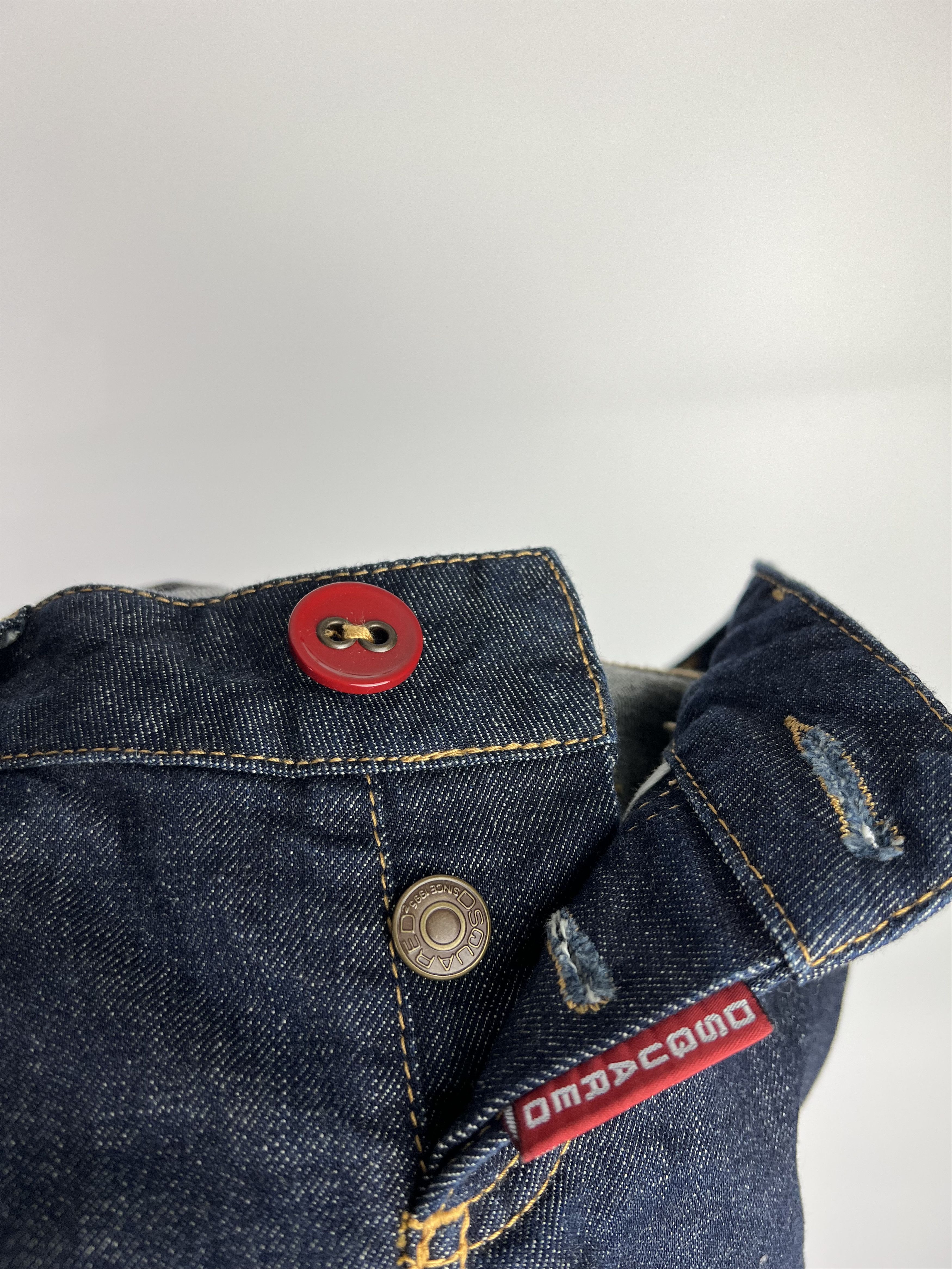 Dsquared2 Dsquared2 Blue Cropped Low Rise Skinny Jeans Size IT42 Size 28" / US 6 / IT 42 - 6 Thumbnail