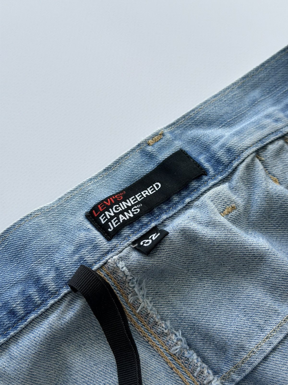 Levi's Levis Engineered Buckle Back Washed Twisted Jeans Size US 32 / EU 48 - 9 Thumbnail