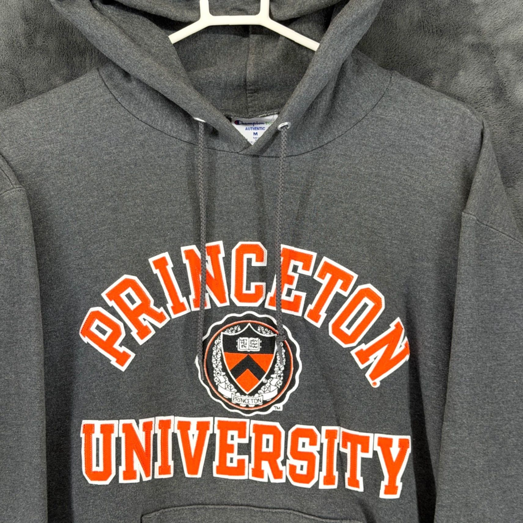 Champion Champion Princeton University Tigers Hoodie Sweatshirt Gray M Crewneck Pullover Size US M / EU 48-50 / 2 - 2 Thumbnail
