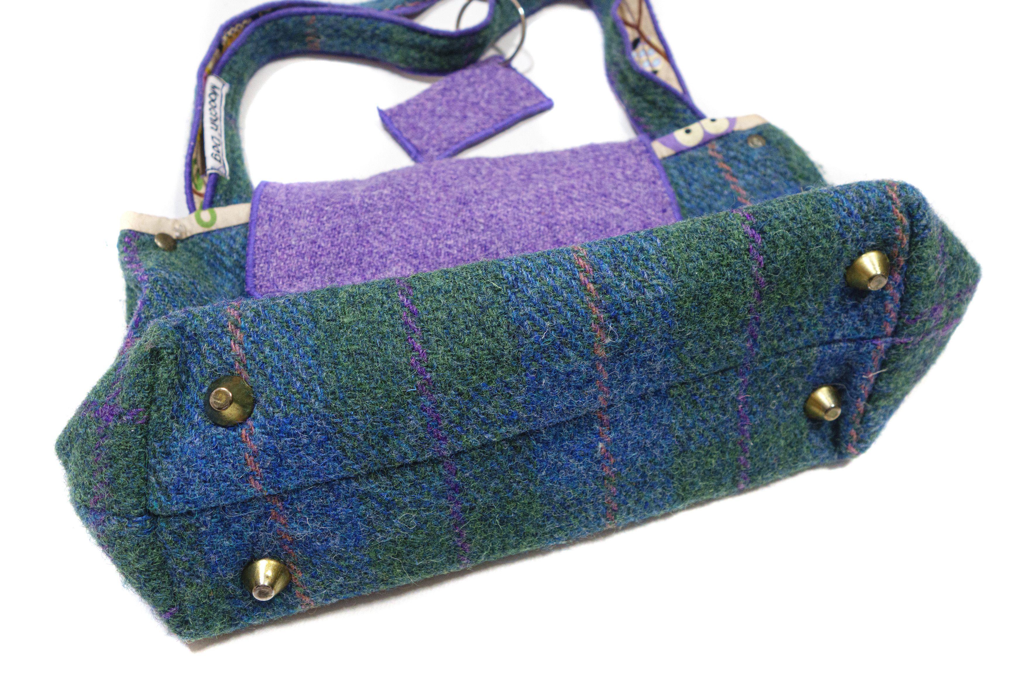 Harris Tweed 90S Moochin Dog Wool Mini Bag Size ONE SIZE - 3 Thumbnail