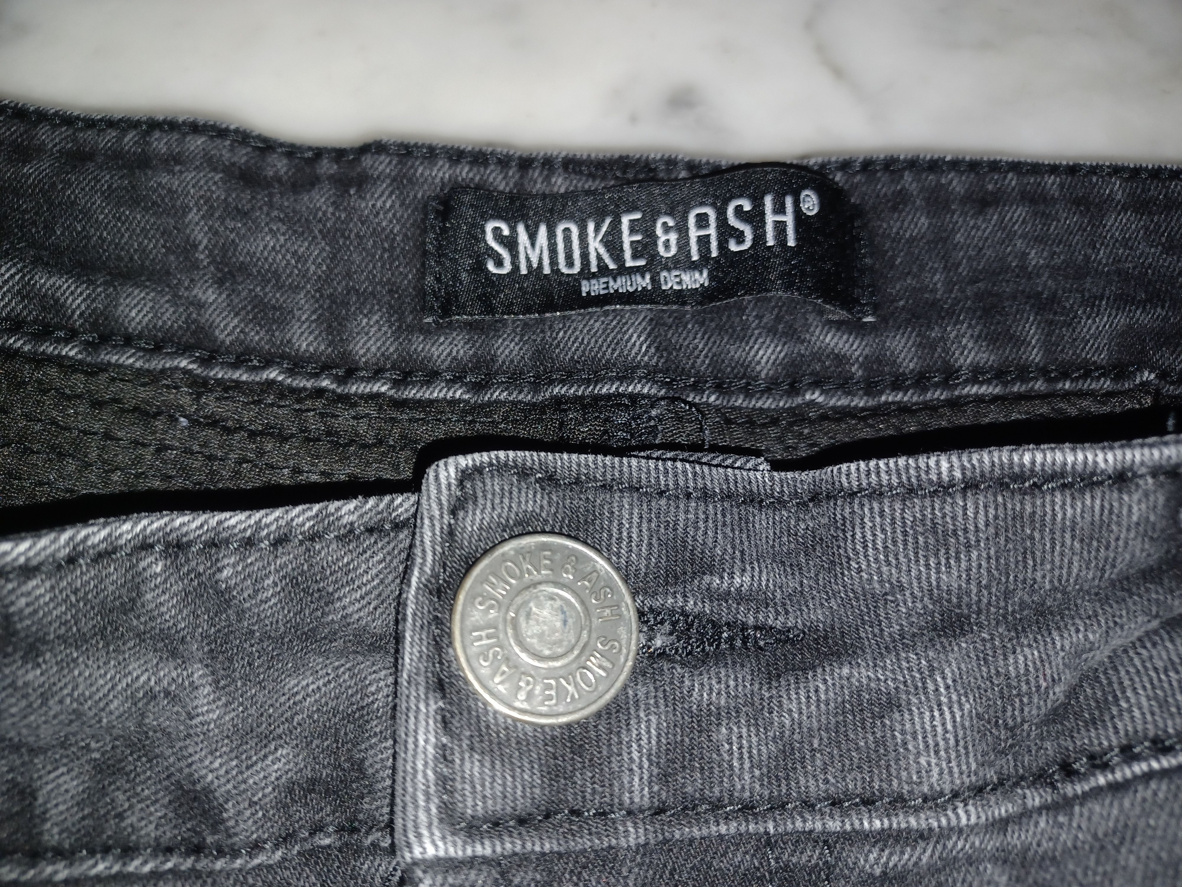Other Smoke & Ash Men's Jeans 40 x 34 Black Size US 40 / EU 56 - 7 Thumbnail