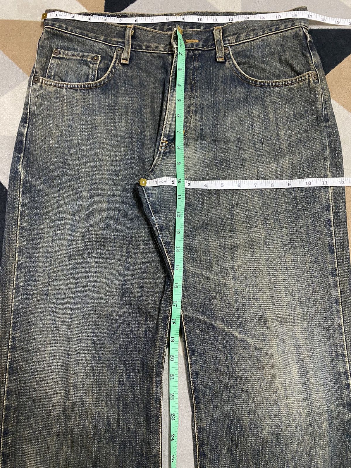 Edwin straight leg jeans with a relaxed Loose jeans