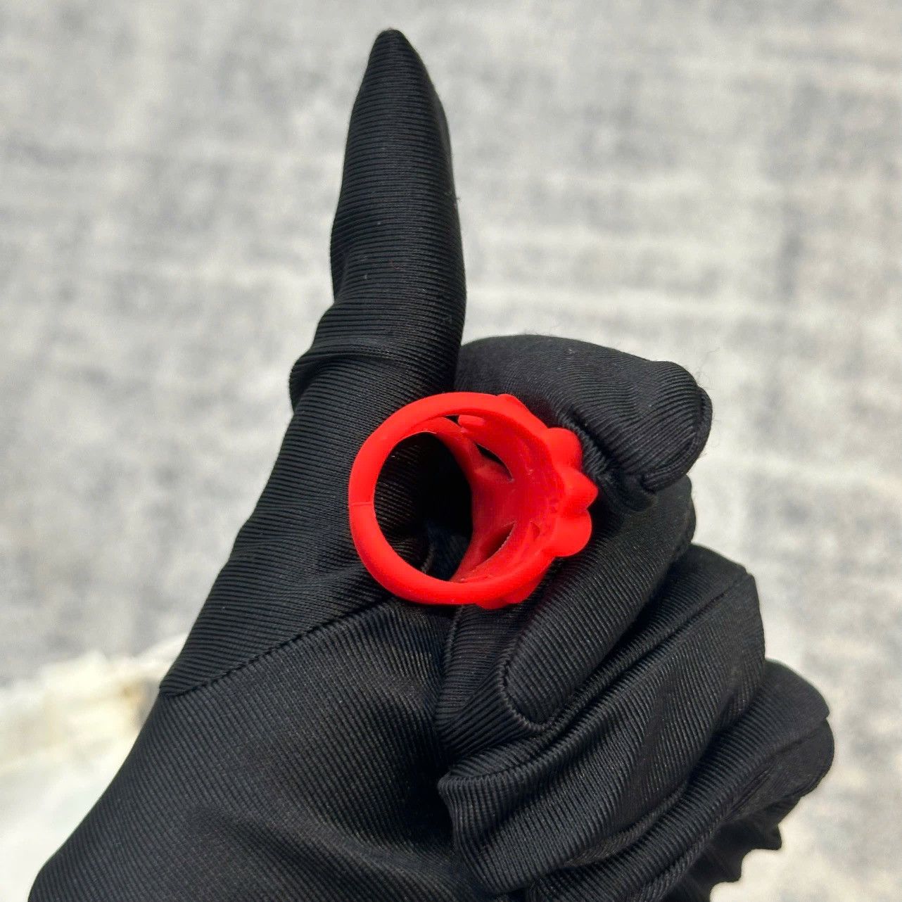 Chrome Hearts CHROME HEARTS Infinity Ring RED Size ONE SIZE - 2 Thumbnail