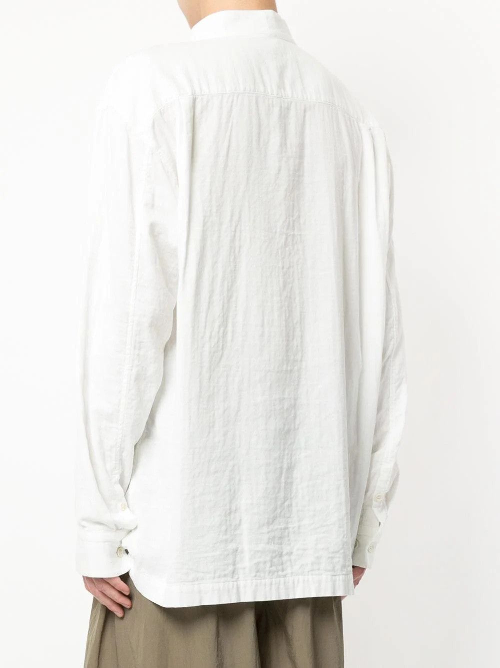 Issey Miyake SS18 Mandarin collar shirt.Like Julius or Rick Owens shirts Size US XL / EU 56 / 4 - 3 Thumbnail