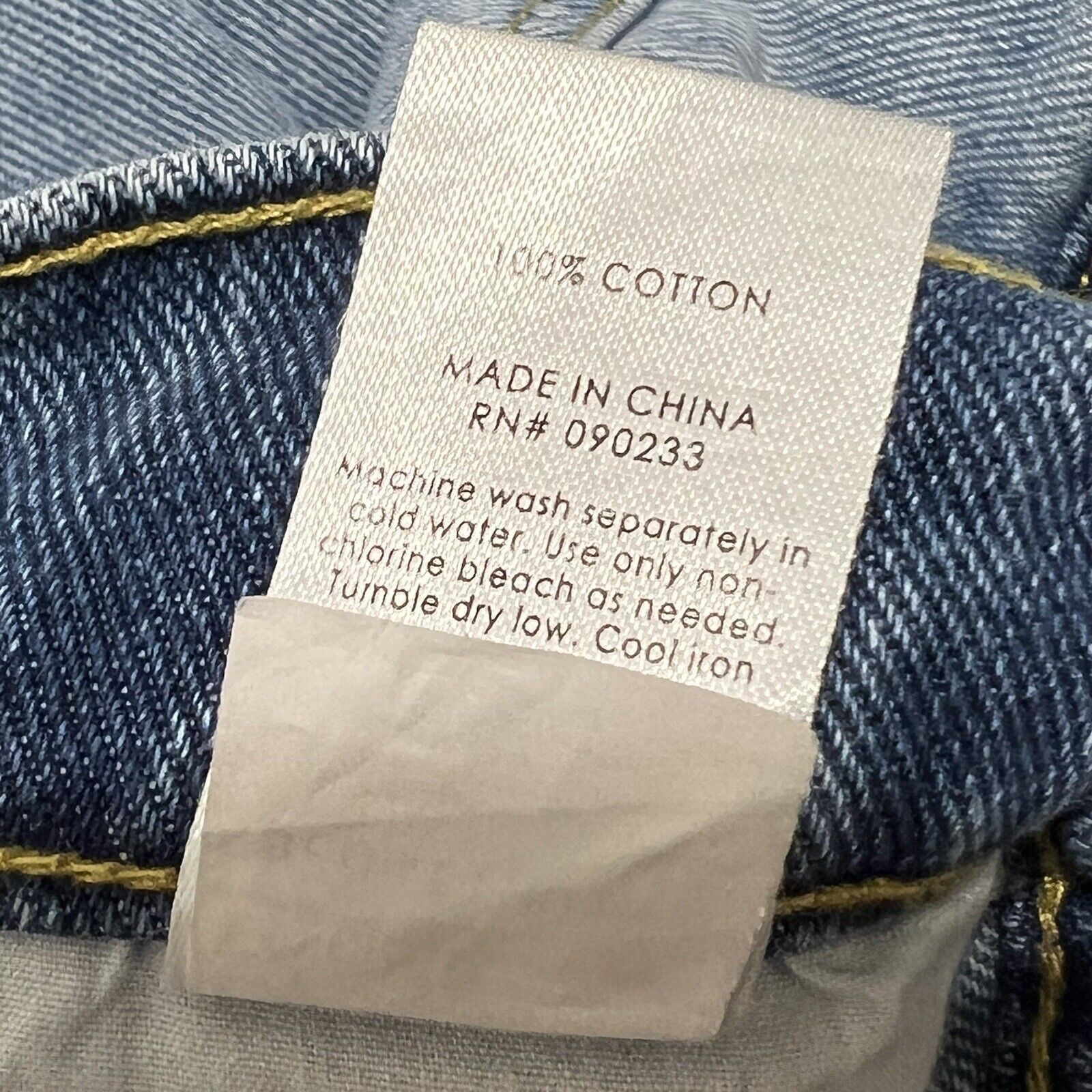 Pacsun PacSun 25 High Rise Straight Leg Button Denim Jeans Blue Size 26" / US 2 / IT 38 - 6 Thumbnail