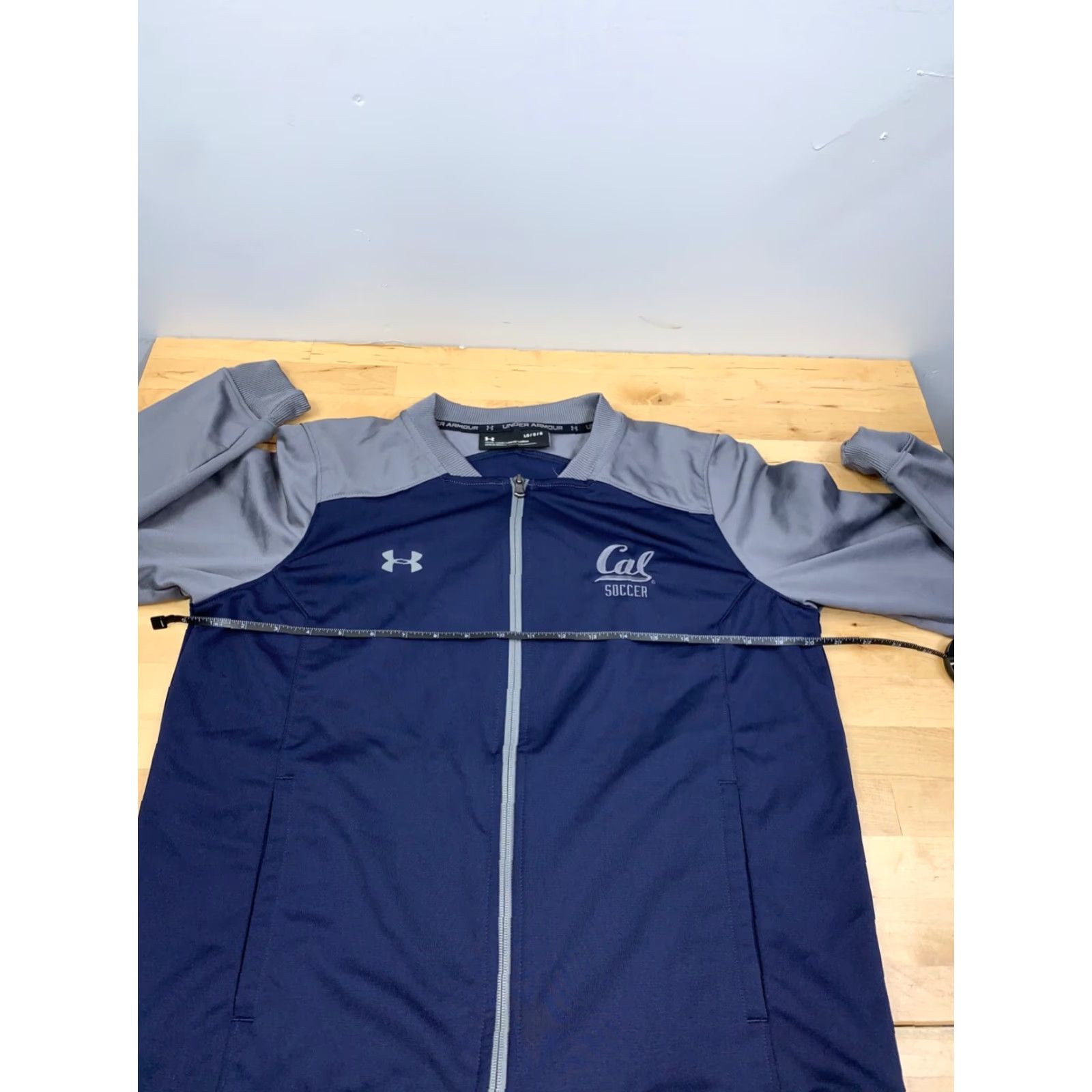 Under Armour Under armour Jacket Womens L Blue Soccer Activewear Zip Size L / US 10 / IT 46 - 6 Thumbnail