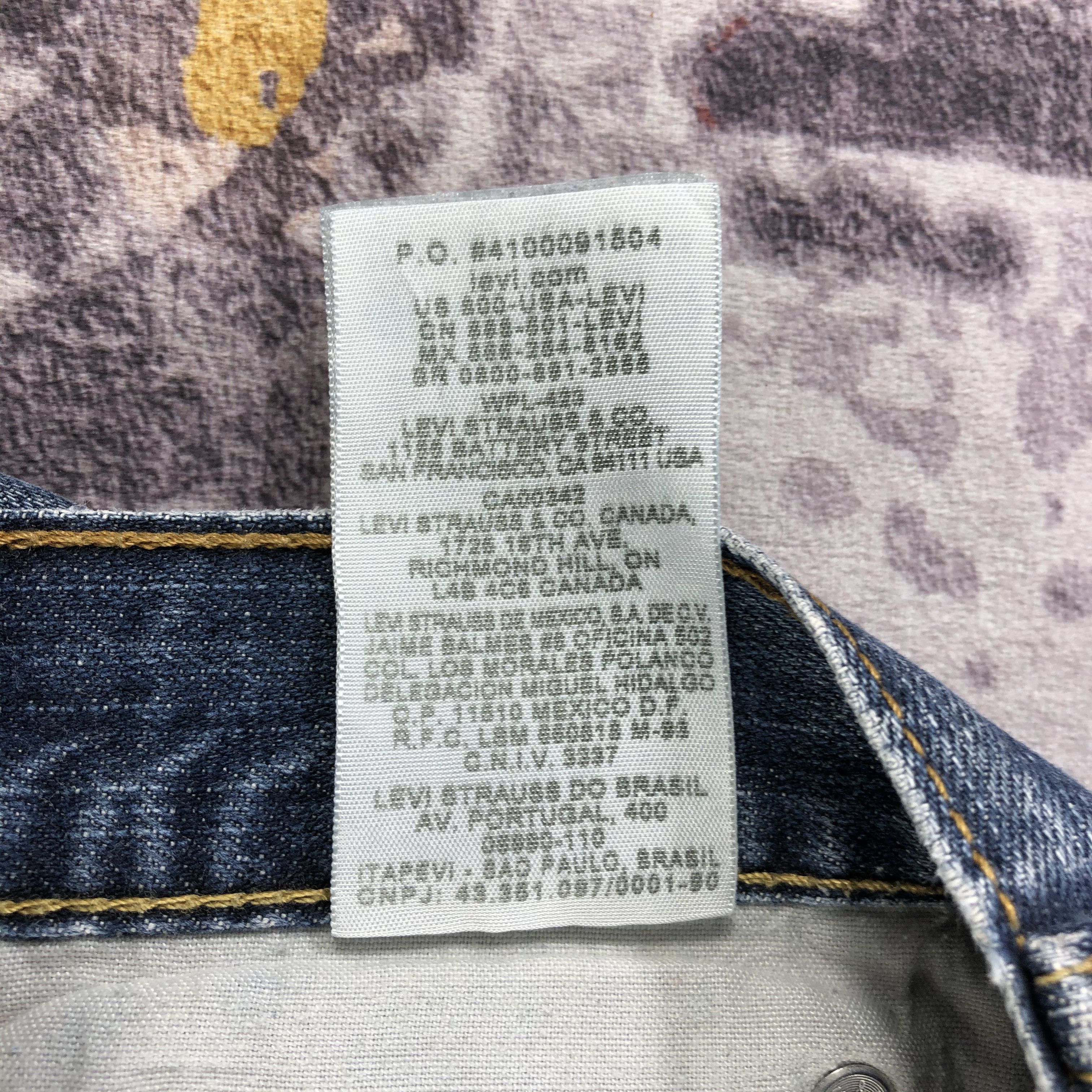 Levi's × Vintage Vintage Blue Wash Levis 569 Jeans-JM2628 Size US 33 - 12 Thumbnail