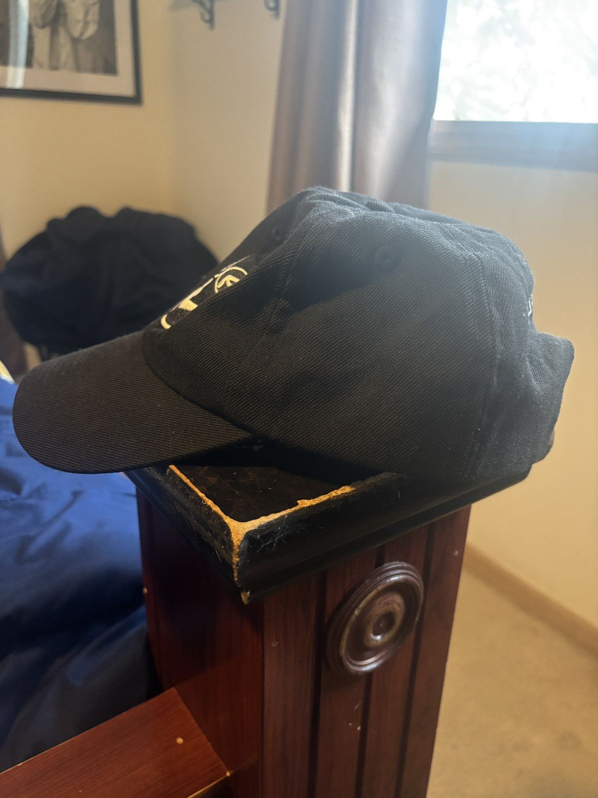 Supreme Supreme Aphex Twin 6-Panel Hat, Black Size ONE SIZE - 2 Thumbnail