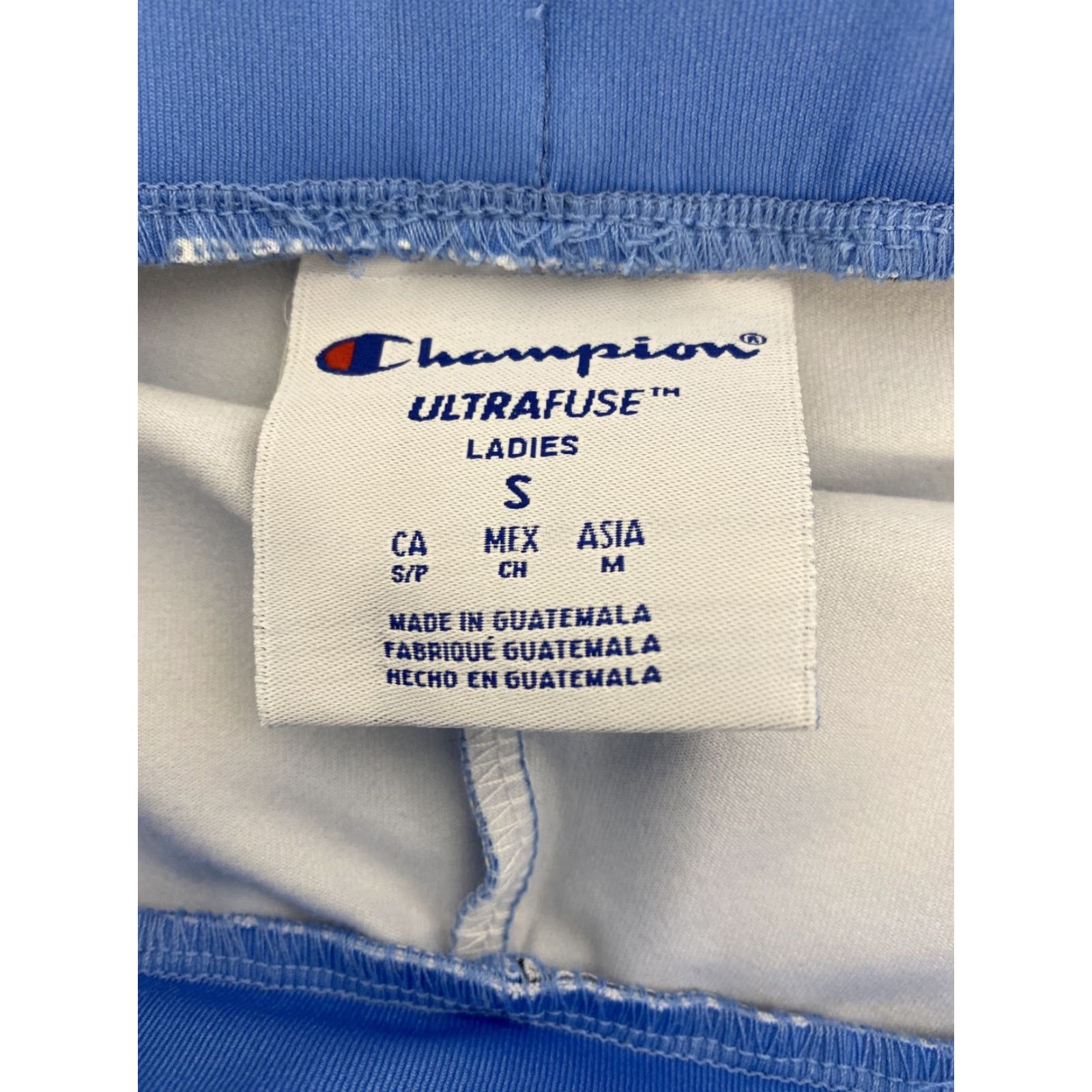 Champion Champion Women's Pants S Blue Wide Leg Athletic Running Jogging Track Pants Size 28" / US 6 / IT 42 - 8 Thumbnail