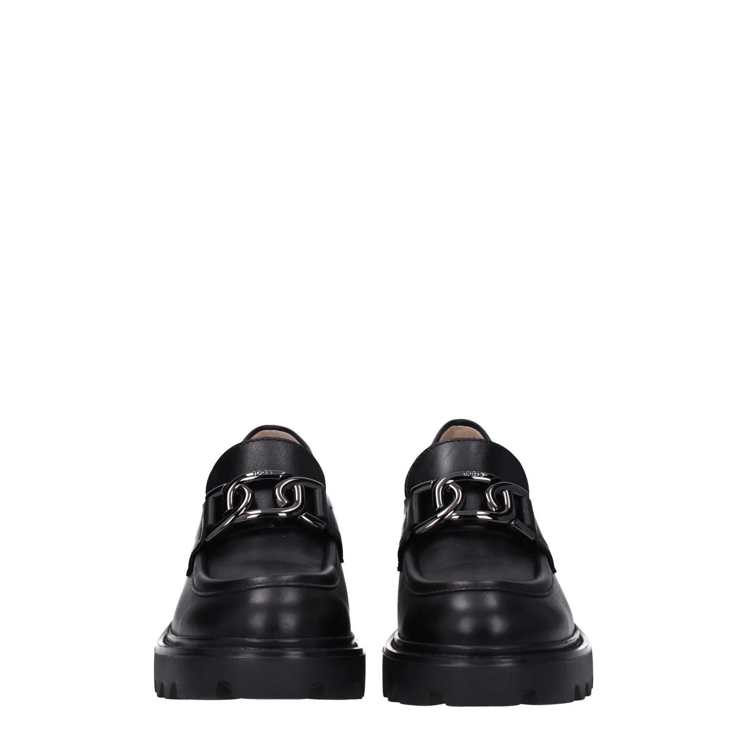 Tod's ob1o1e1224 Leather Loafers in Black Size US 10 / IT 40 - 3 Thumbnail