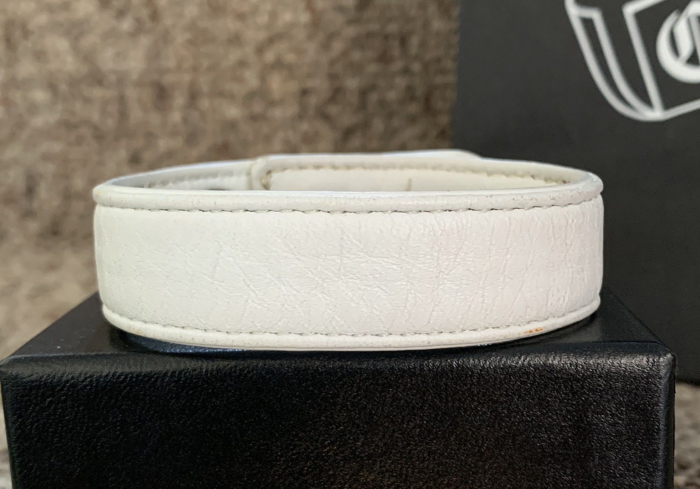 Chrome Hearts Chrome Hearts Adjustable Leather Silver Snap Bracelet + Box Size ONE SIZE - 6 Thumbnail