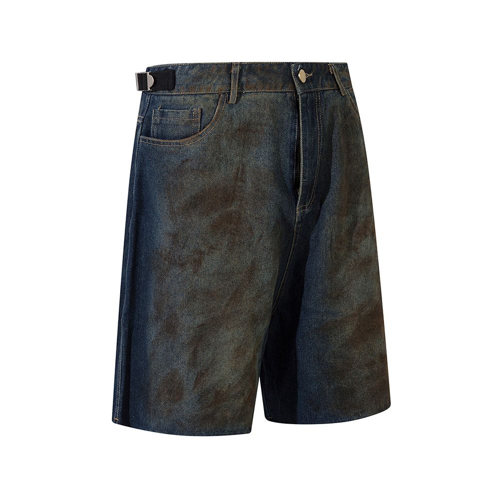 Japanese Brand × Vintage Streetwear Painted Graffiti Washed Cargo Short Size US 32 / EU 48 - 1 Thumbnail