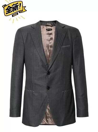 Giorgio Armani Giorgio Armani Wool-Silk Suit Jacket Size US M / EU 48-50 / 2 - 1 Thumbnail