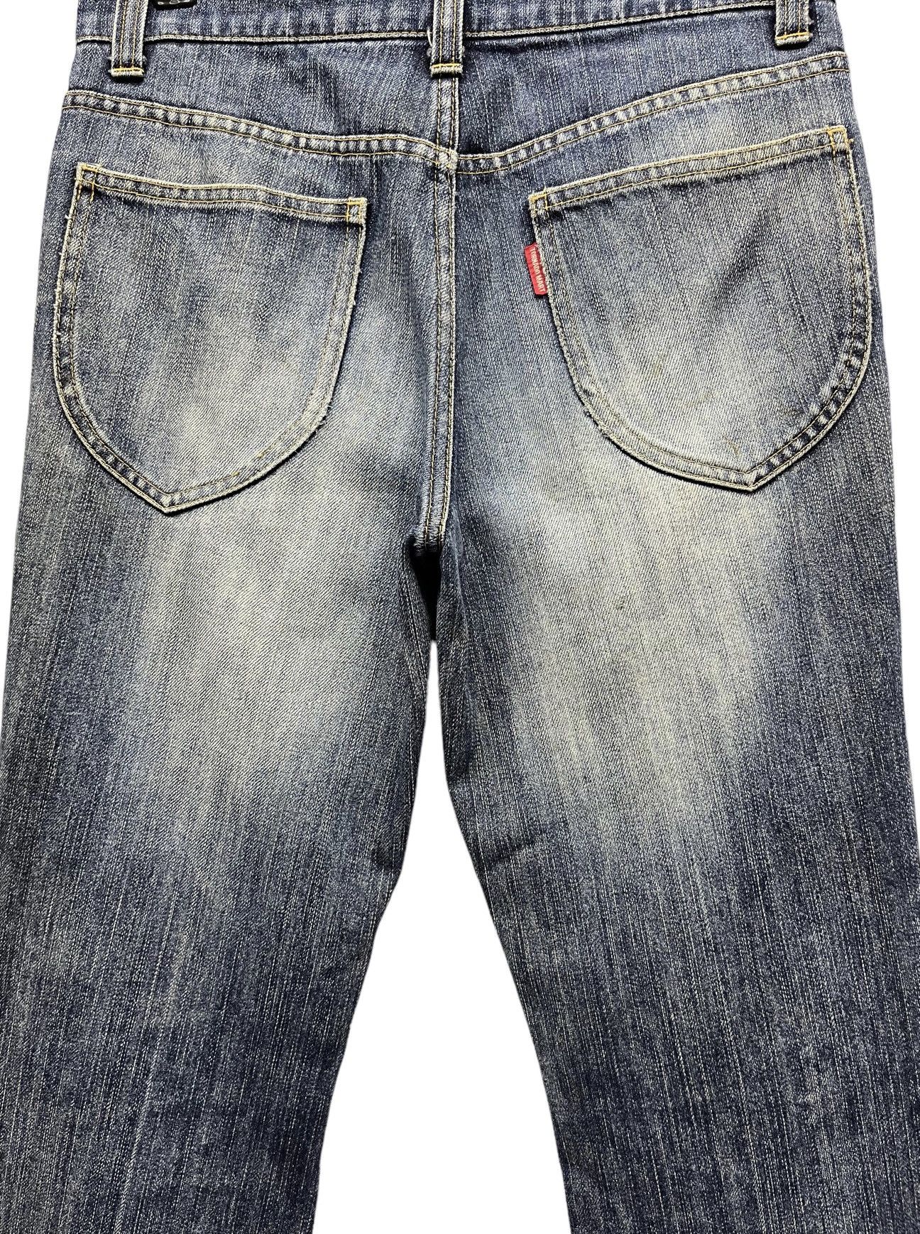 🔥SICK 90's TORNADO MART Natural Worn-Out Thrashed Flared 💥