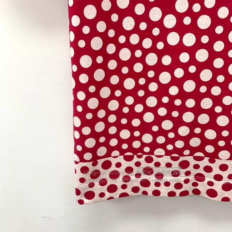 Louis Vuitton Louis Vuitton Colorblock polka-dot cotton short-sleeved T- Size L / US 10 / IT 46 - 4 Thumbnail