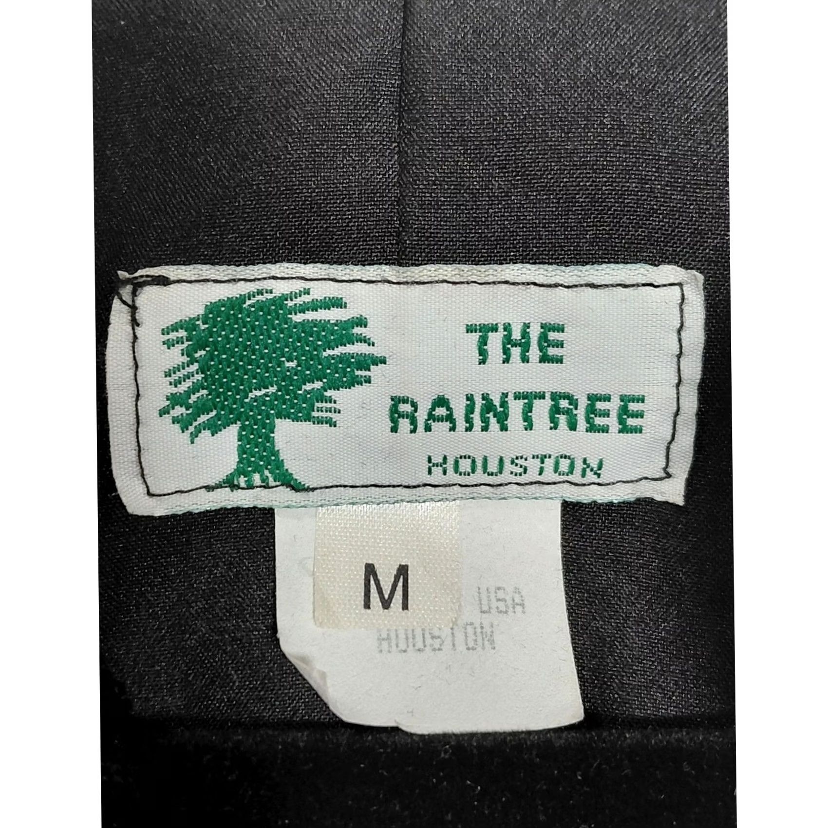 Vintage THE RAINTREE HOUSTON Floral Vest Black Sleeveless Women Size M Size M / US 6-8 / IT 42-44 - 3 Thumbnail