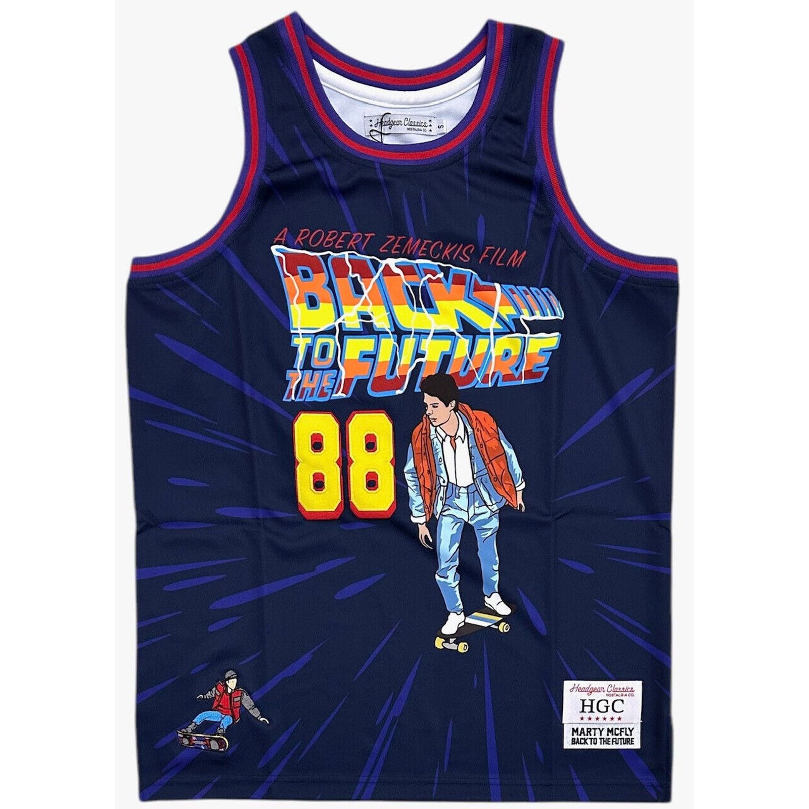 Other Back to the Future Headgear Classics Basketball Jersey Size US M / EU 48-50 / 2 - 2 Thumbnail