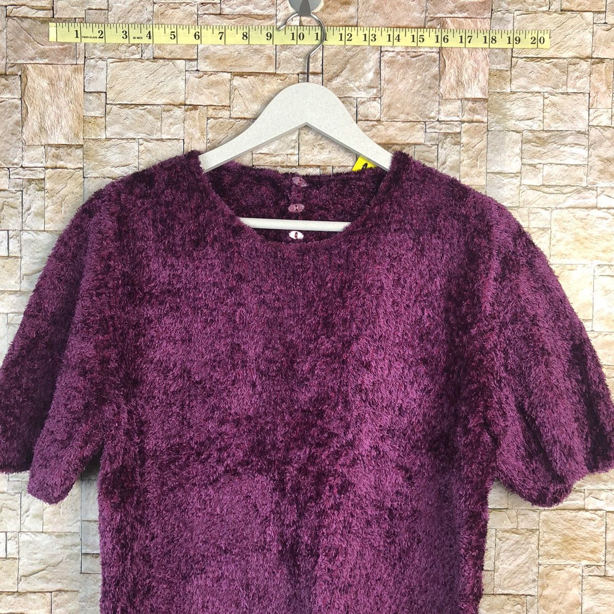 Homespun Knitwear × Japanese Brand Japanese Brand Purple Knitwear #A908 Size S / US 4 / IT 40 - 5 Thumbnail
