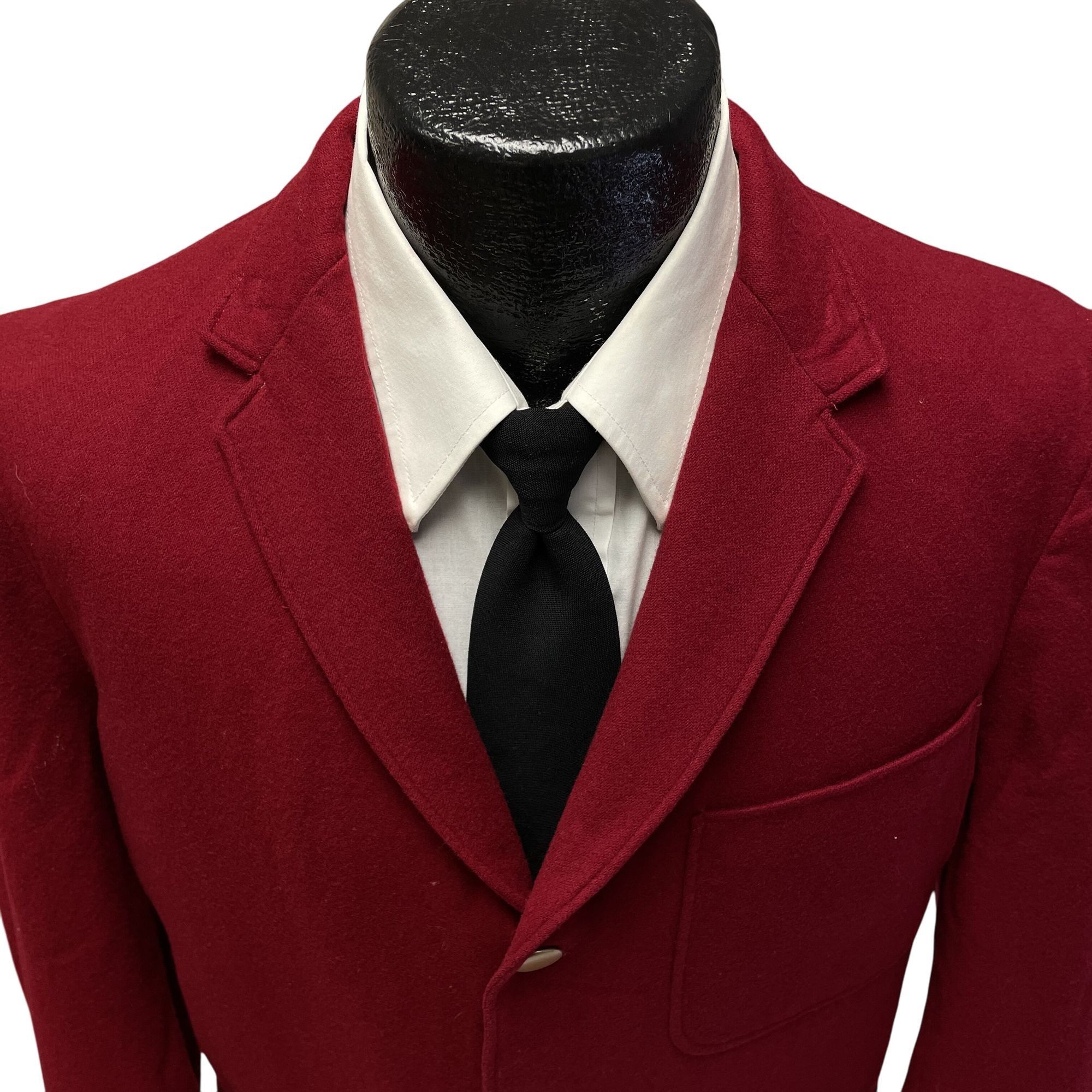 Other Vtg University Shop Metcalf's True RED Christmas Sport Coat Size 38S - 2 Thumbnail