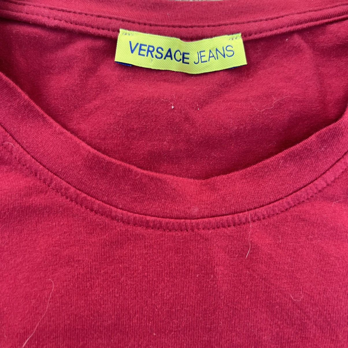 Versace × Versace Jeans Couture Versace Jeans T Shirt Big Print Size US L / EU 52-54 / 3 - 4 Thumbnail
