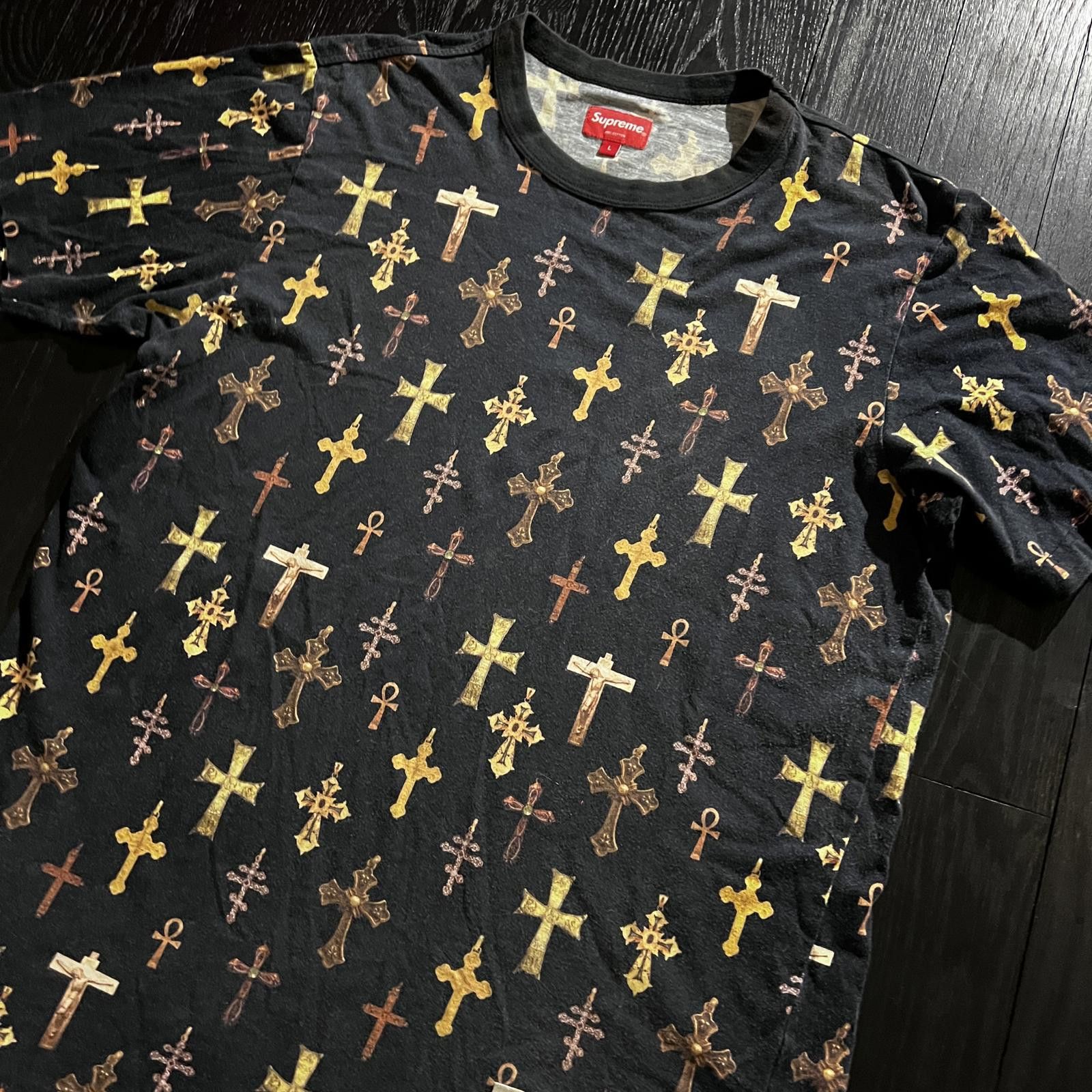 Supreme SS13 Supreme Crosses T-Shirt Size US L / EU 52-54 / 3 - 3 Thumbnail