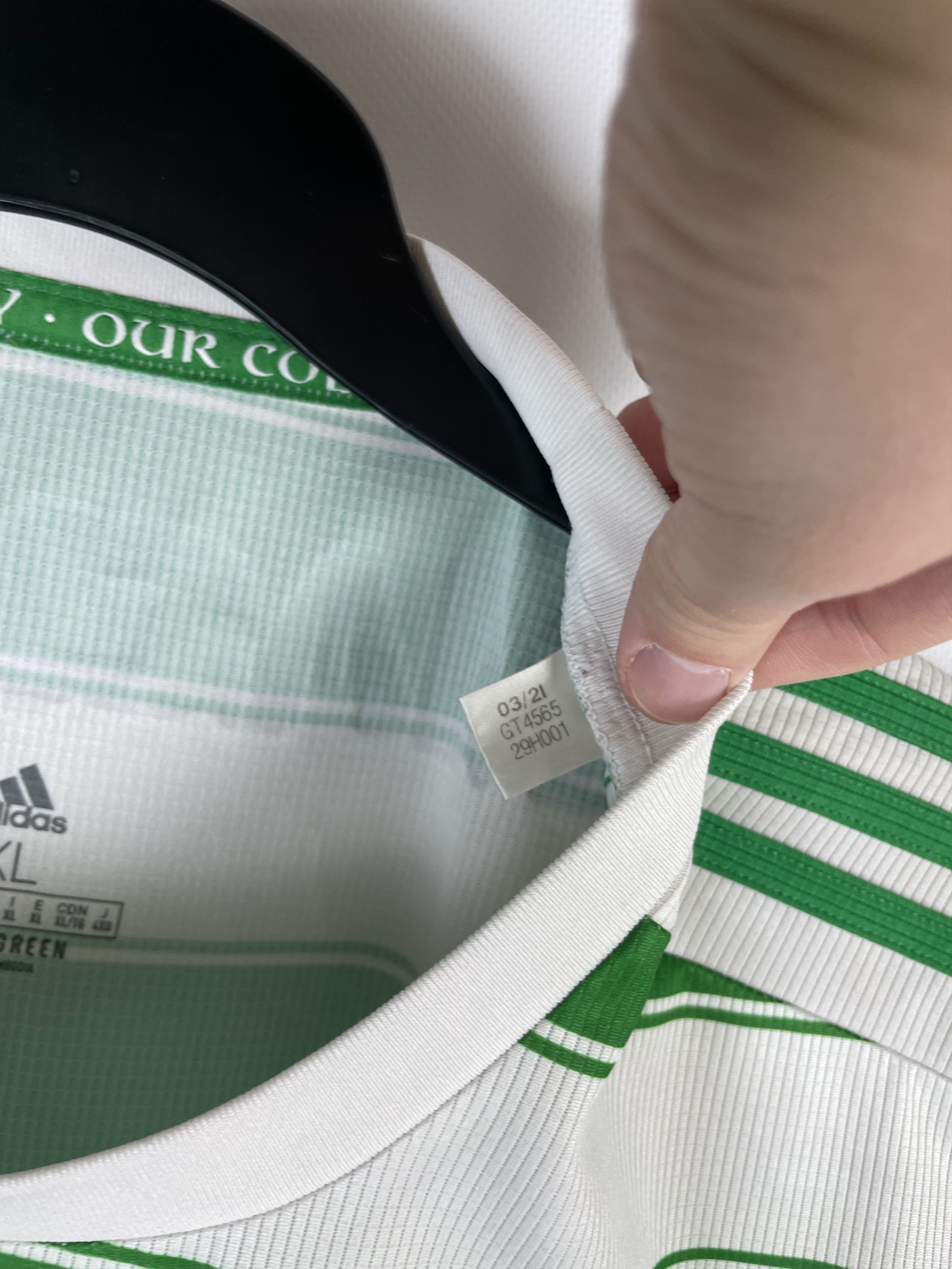 Adidas Celtic adidas soccer jersey Size US XL / EU 56 / 4 - 8 Thumbnail