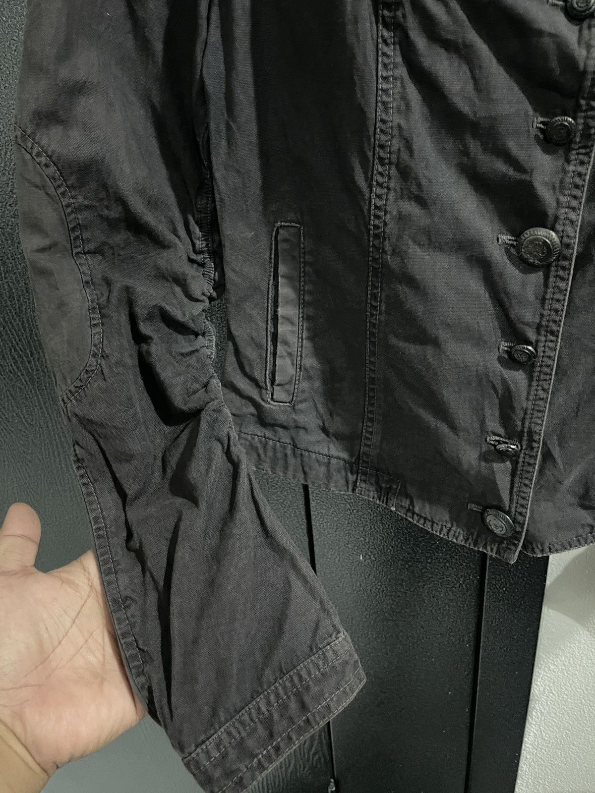 Marithe + Francois Girbaud Vintage Marithe Francois Girbaud Avant Garde Jacket Size XS / US 0-2 / IT 36-38 - 9 Thumbnail
