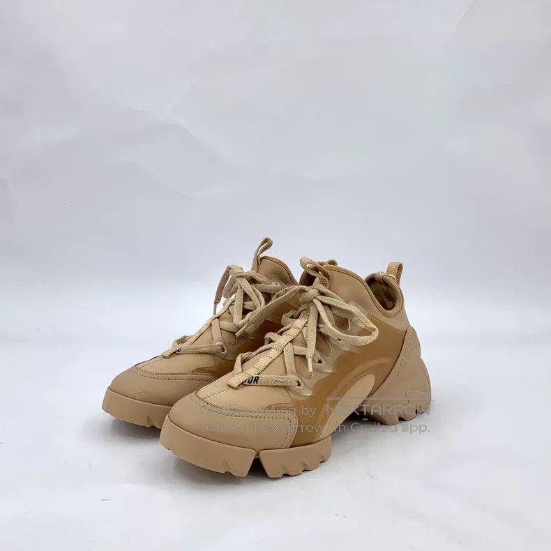 Dior Dior Nude casual lace-laced low-top sneakers dad shoes Size US 6 / IT 36 - 1 Thumbnail