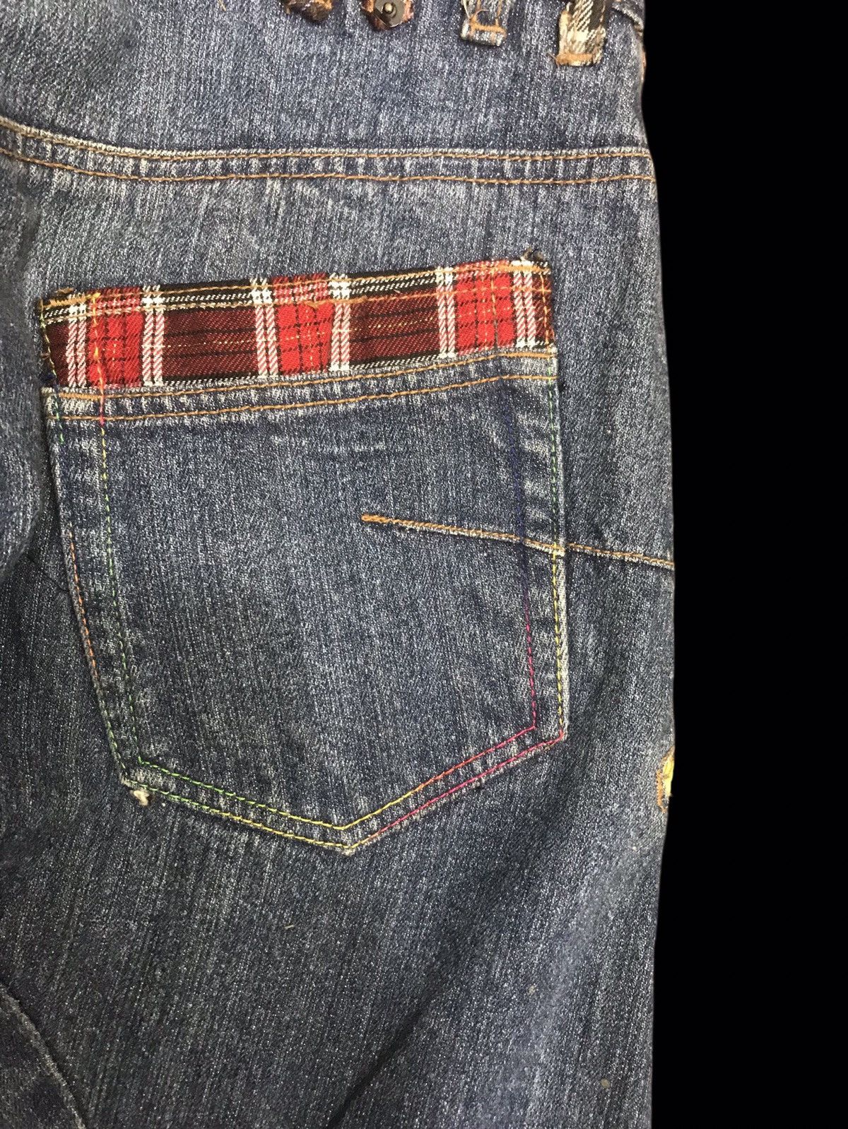 Japanese Brand 💥DOUBLE WAIST💥BS RAW Seditionaries Twisted Leg Denim F84 Size US 30 / EU 46 - 13 Thumbnail